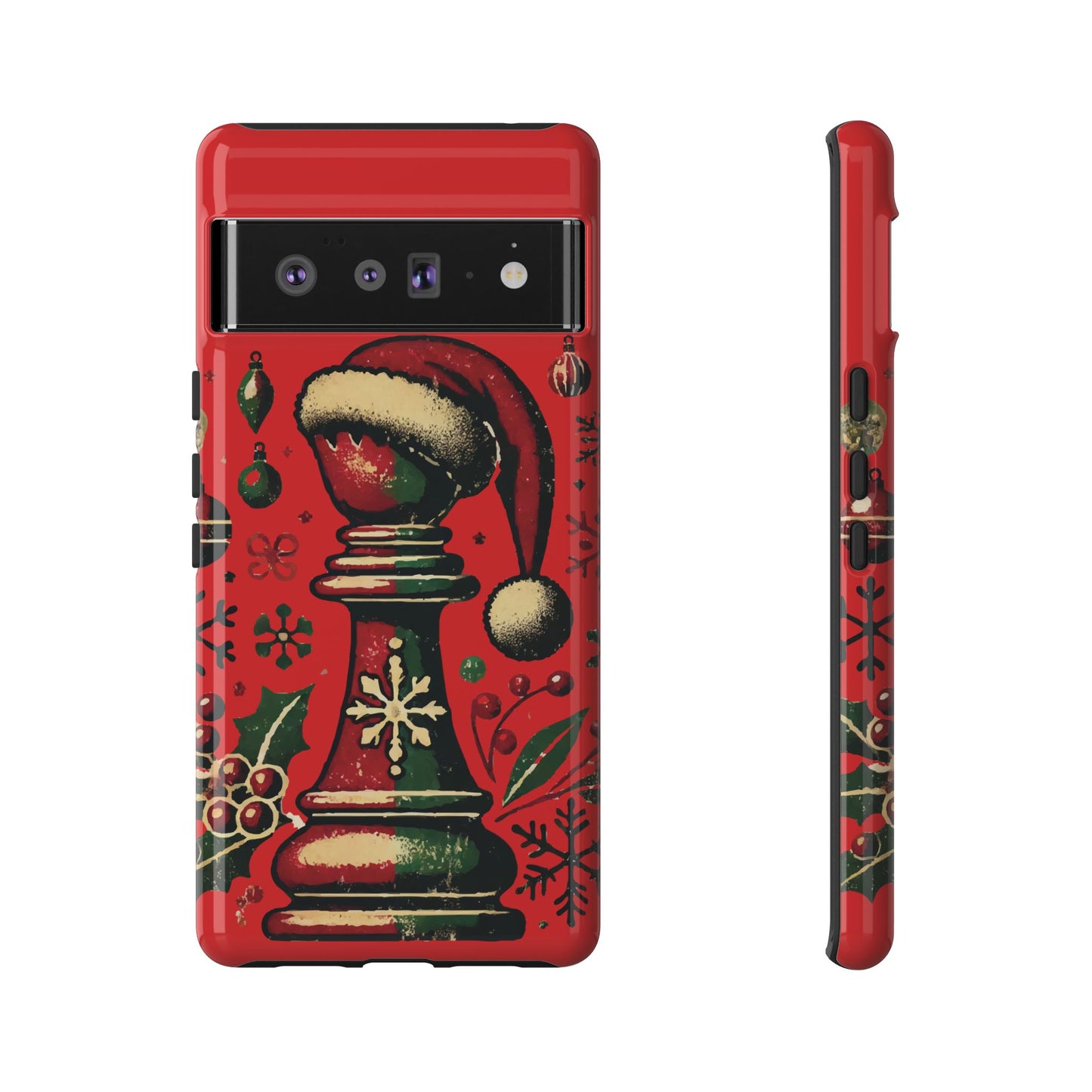 Fundas Tough para Móvil - Alfil Vintage Navideño, Doble Protección   Phone Case  24.00 Google-Pixel-6-Pro-Glossy