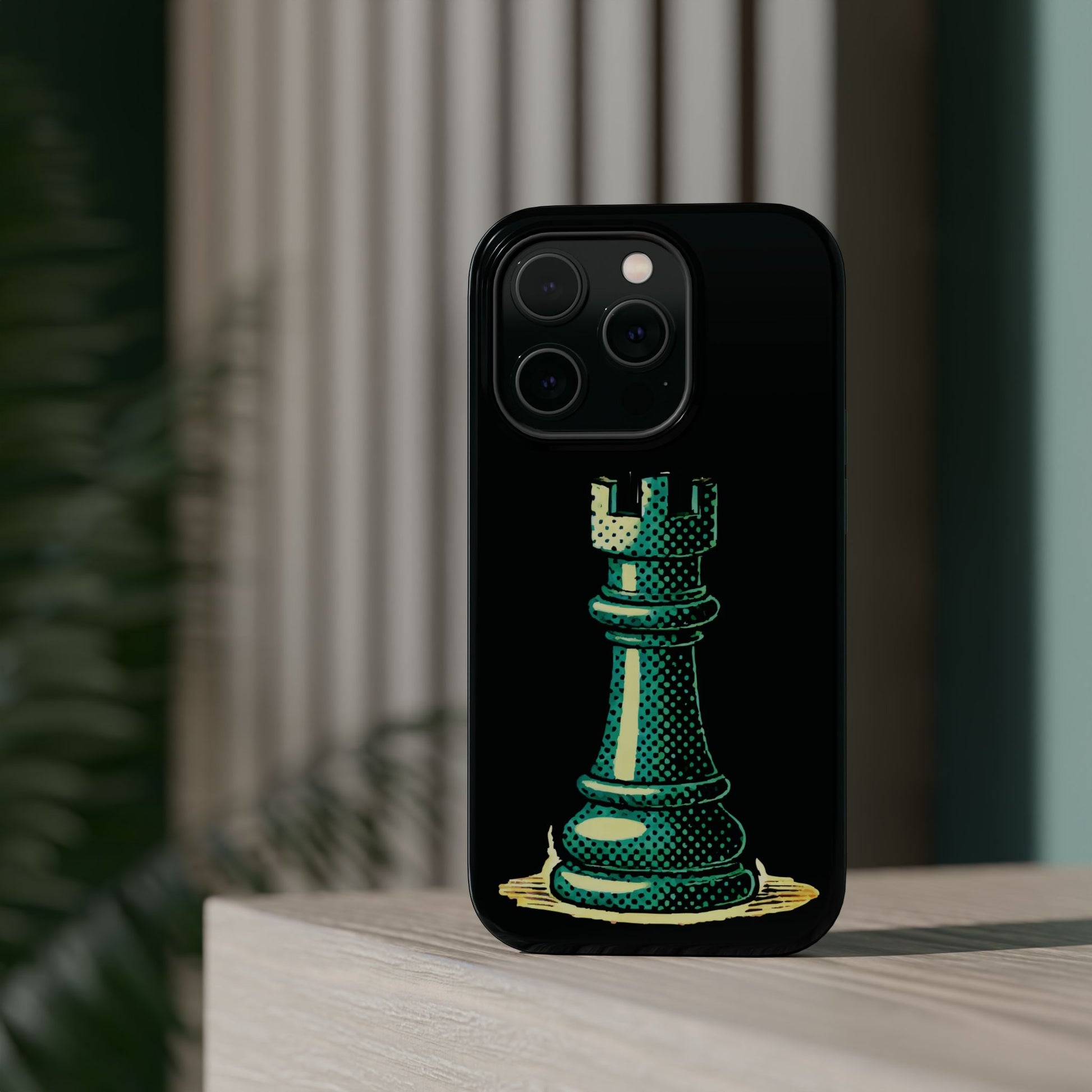 Chess Tower Pop Art Magnetic Tough Case   Phone Case