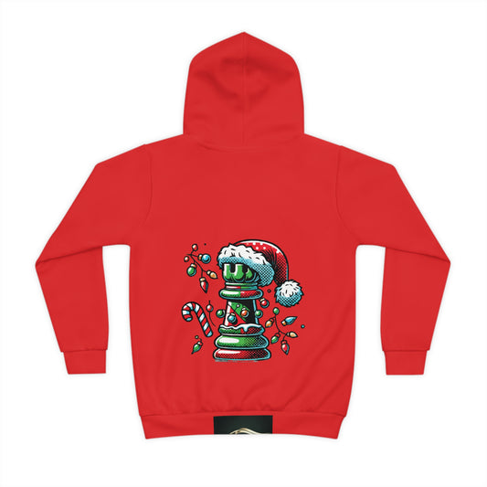 Hoodie Navideño para Niño – Torre de Ajedrez Pop Art   All Over Prints  42.00 XL