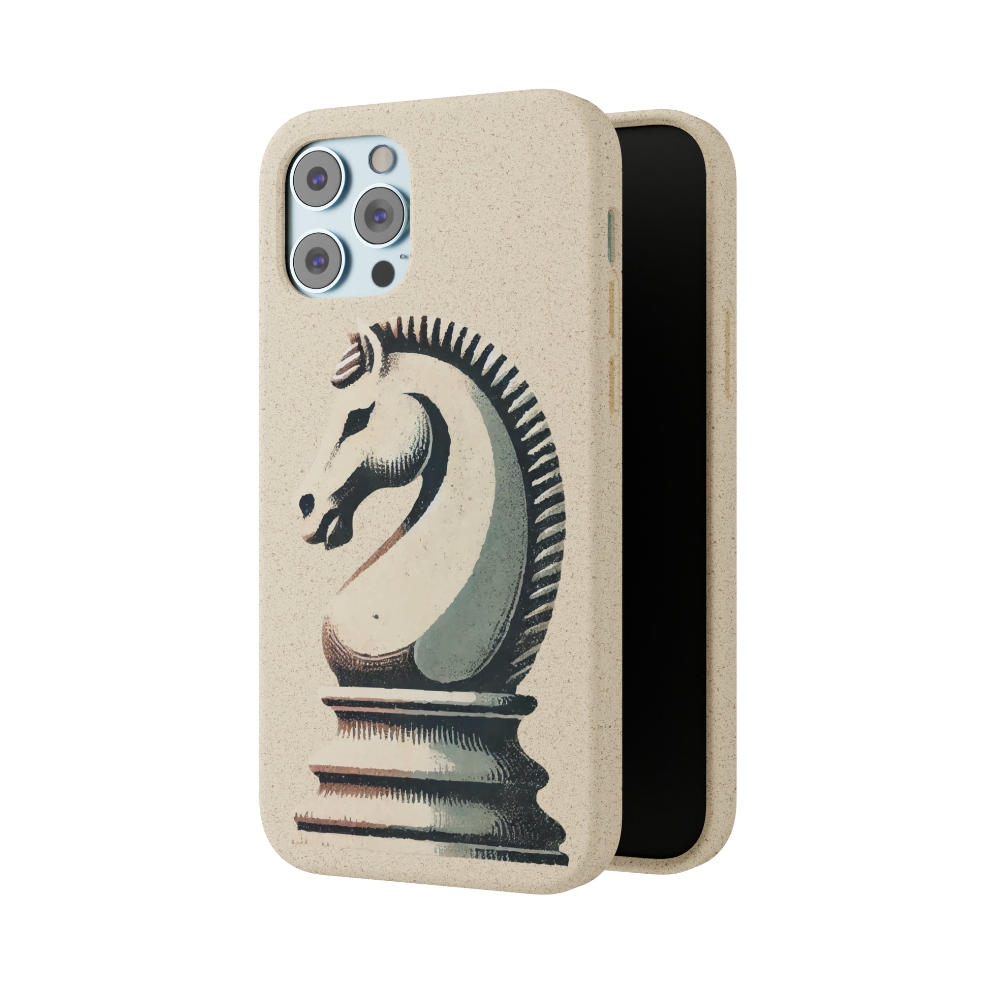 “Biodegradable Phone Case – Vintage Knight Design, Eco-Friendly Choice”   Phone Case