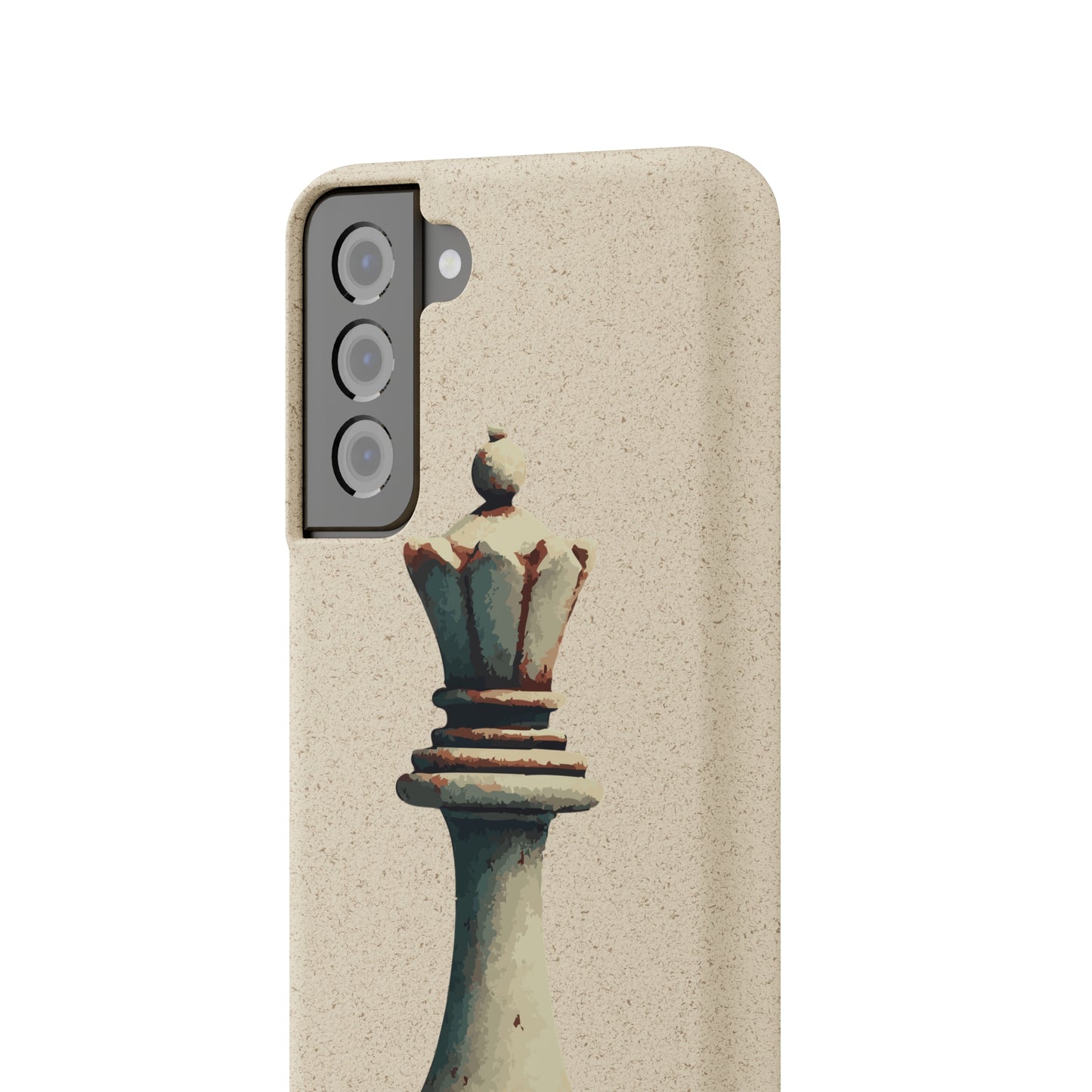 “Funda Biodegradable Reina de Ajedrez – Estilo Retro y Sostenible”   Phone Case