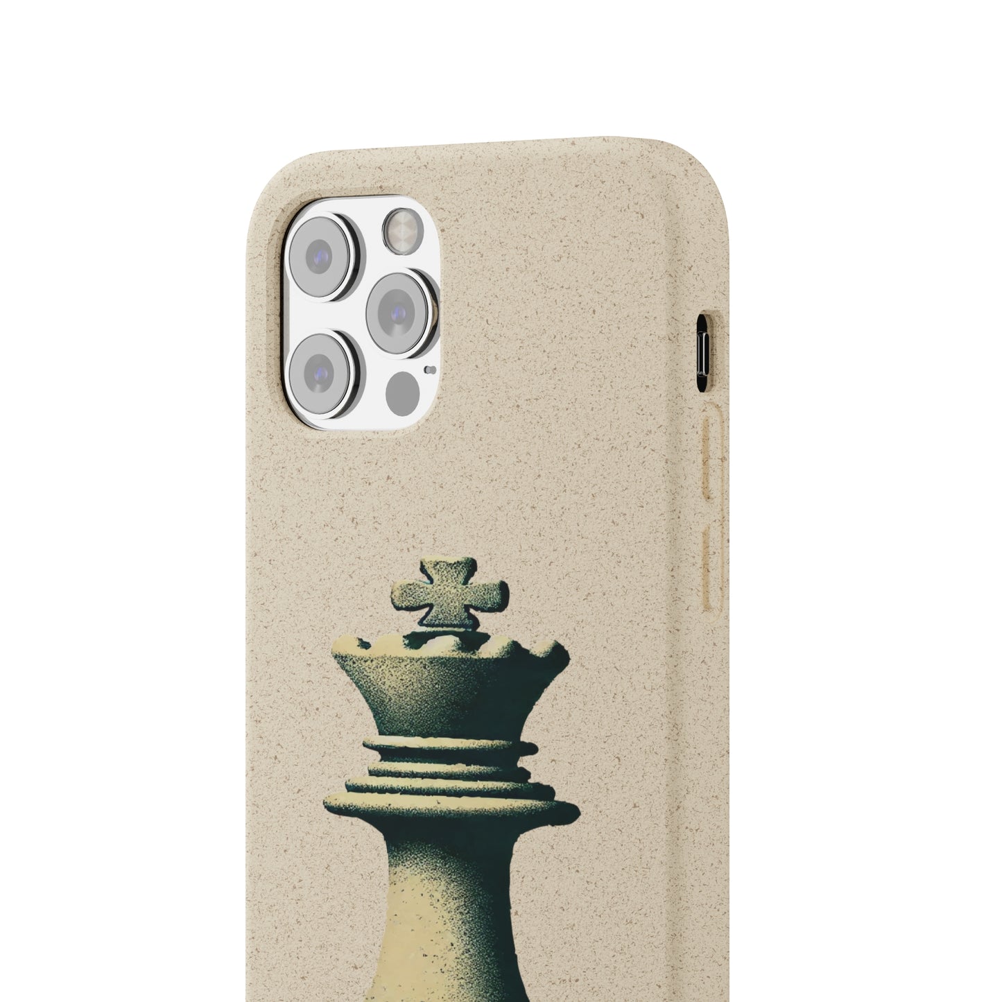 “Funda Biodegradable Rey de Ajedrez – Estilo Vintage y Sostenible”   Phone Case