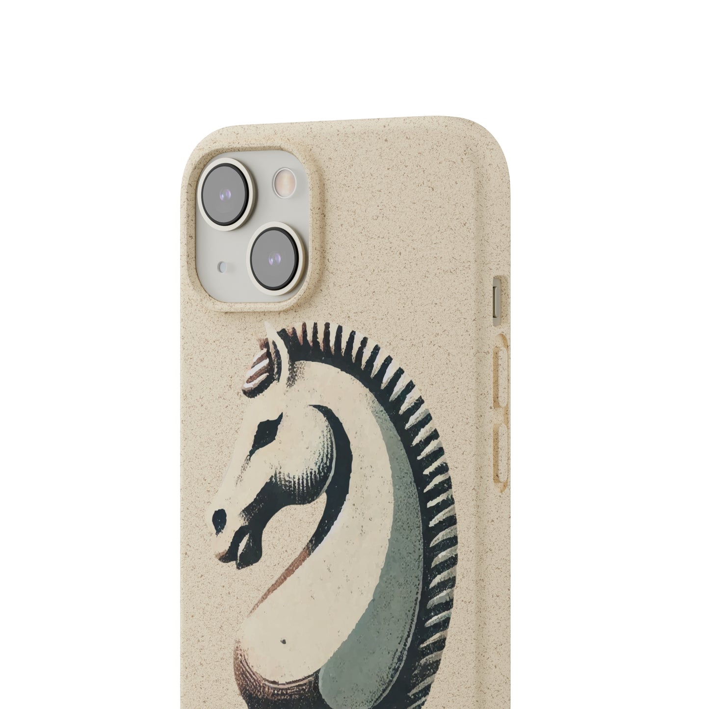 “Biodegradable Phone Case – Vintage Knight Design, Eco-Friendly Choice”   Phone Case