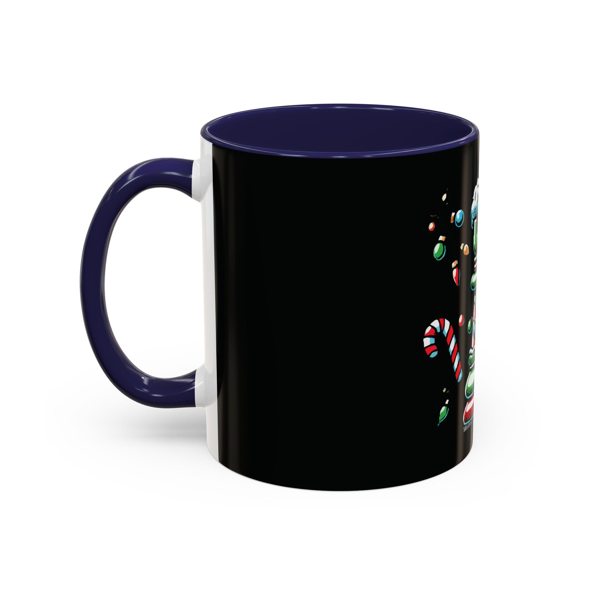 Taza de Café y Té Torre de Ajedrez Pop Art Navideña - 11 oz y 15 oz”   Mug