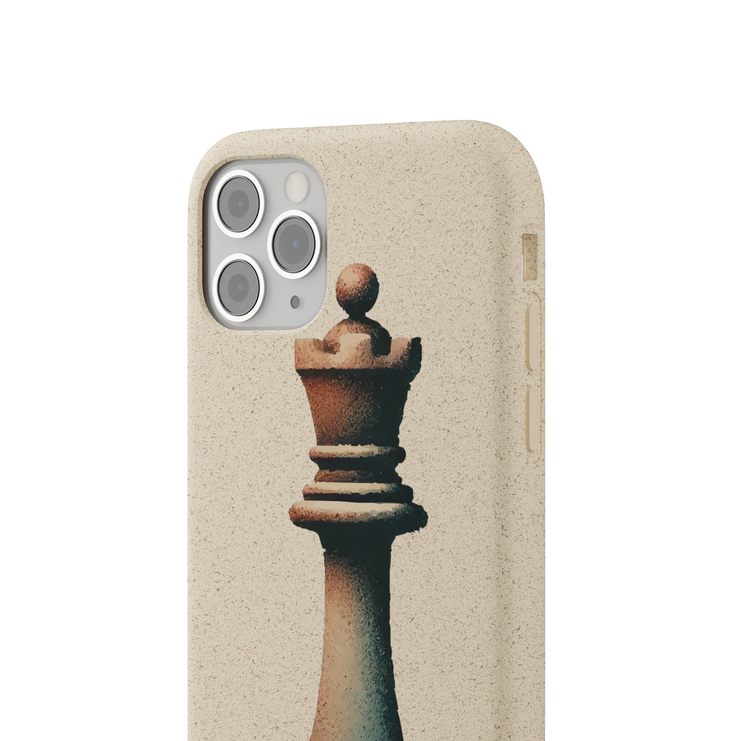 “Biodegradable Phone Case – Vintage Rook Design, Eco-Friendly Choice”   Phone Case