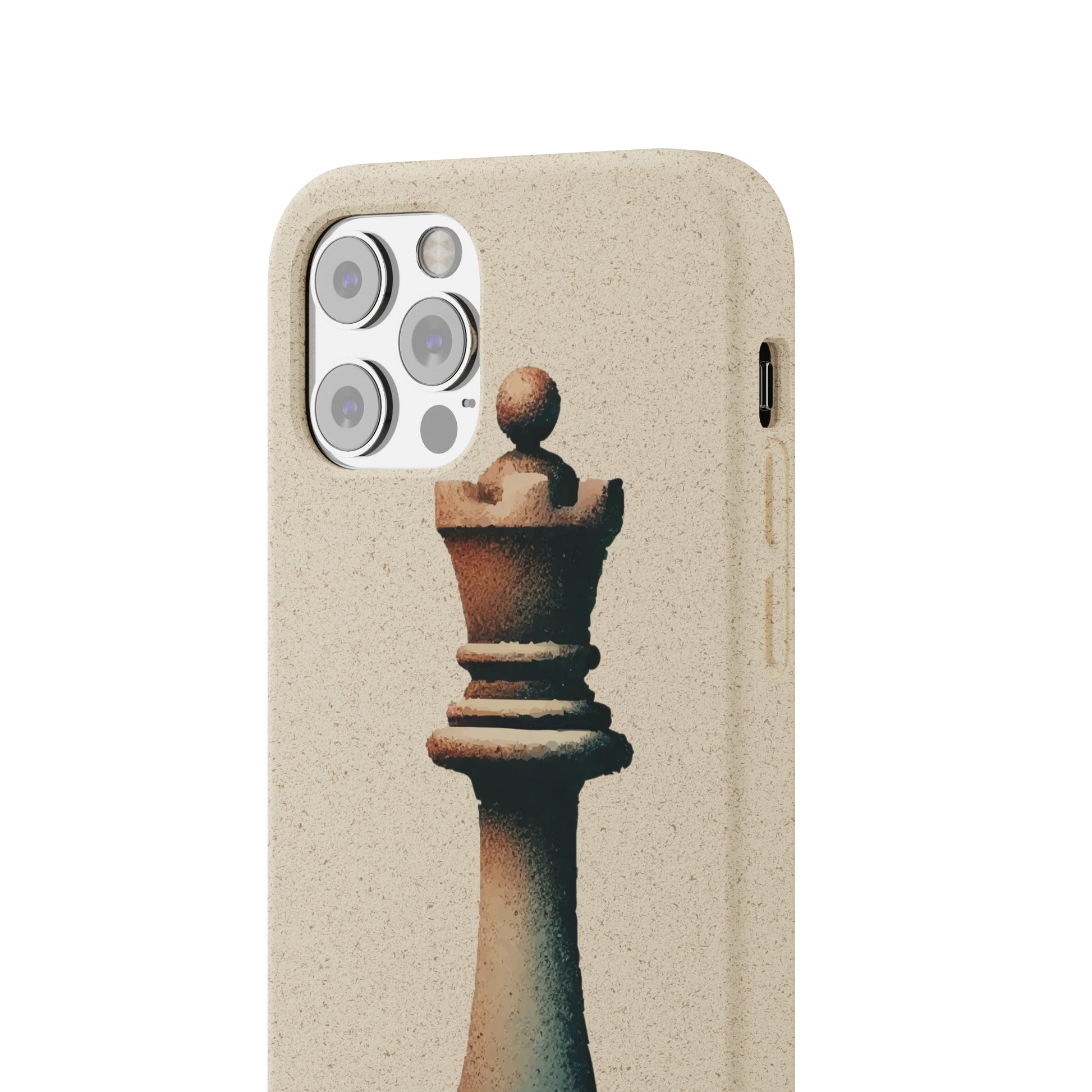 “Biodegradable Phone Case – Vintage Rook Design, Eco-Friendly Choice”   Phone Case