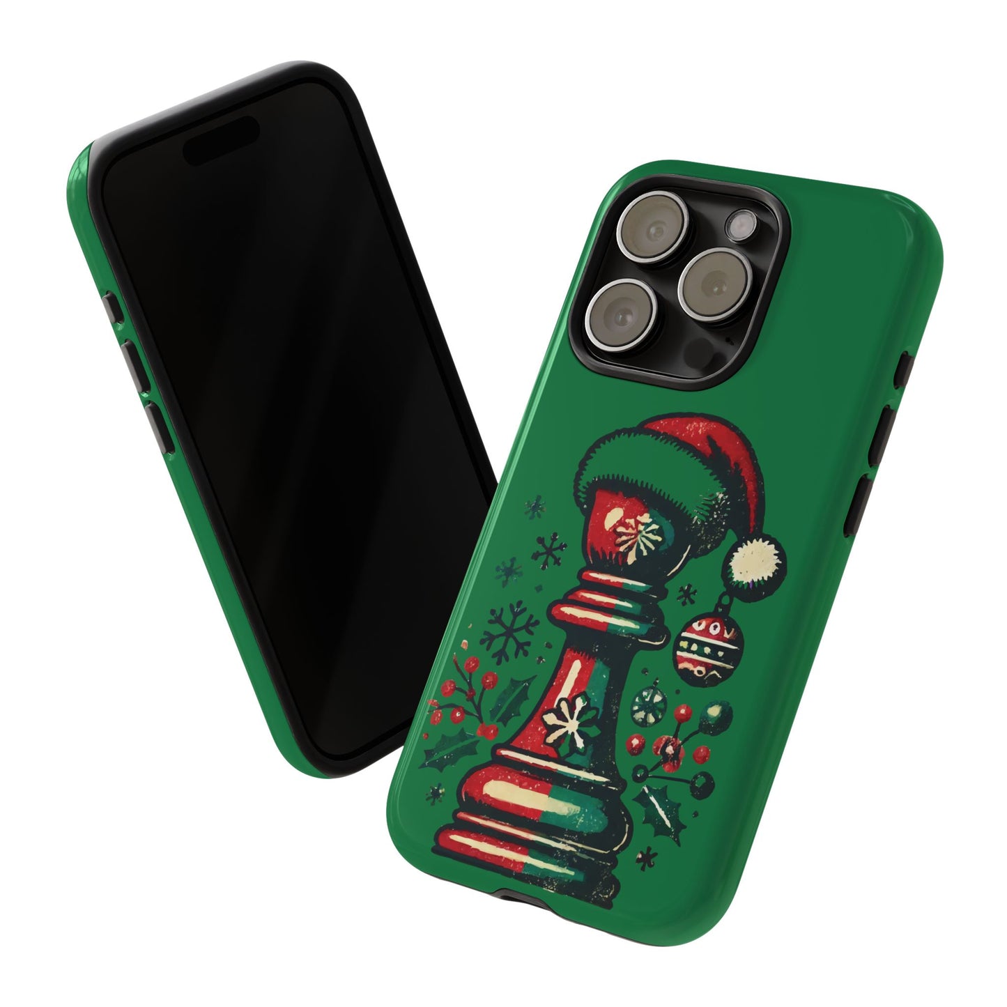 Funda Tough Case Peón Vintage Navidad - iPhone, Samsung, Google Pixel   Phone Case