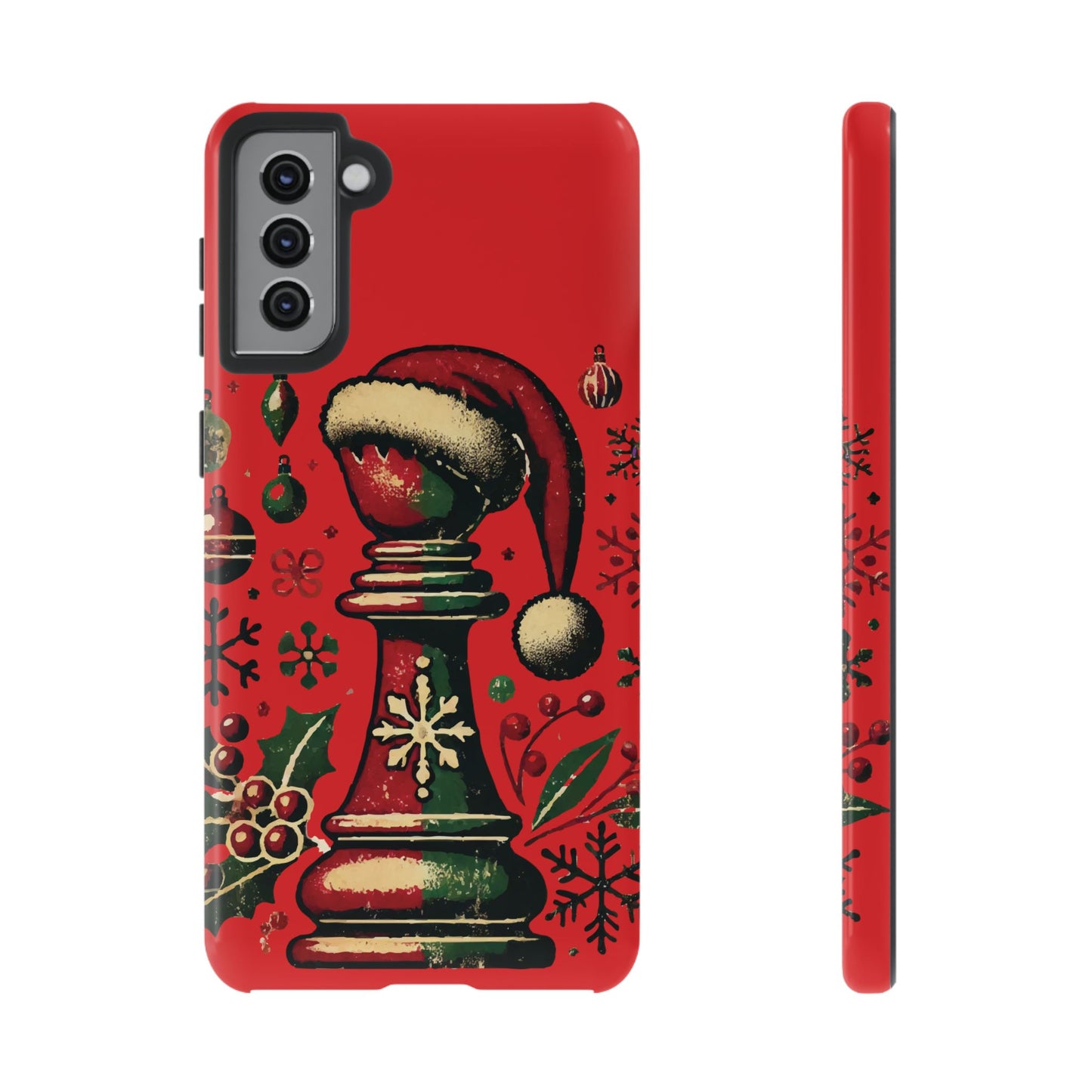 Fundas Tough para Móvil - Alfil Vintage Navideño, Doble Protección   Phone Case  24.00 Samsung-Galaxy-S21-Plus-Glossy