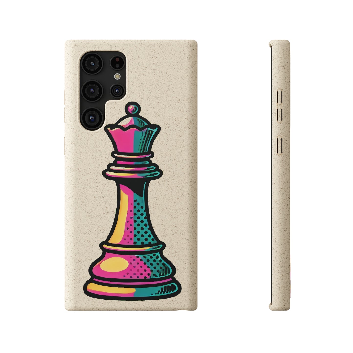 “Funda Biodegradable Reina de Ajedrez – Diseño Pop Art y Carga Inalámbrica”   Phone Case  33.00 Samsung-Galaxy-S22-Ultra-with-gift-packaging