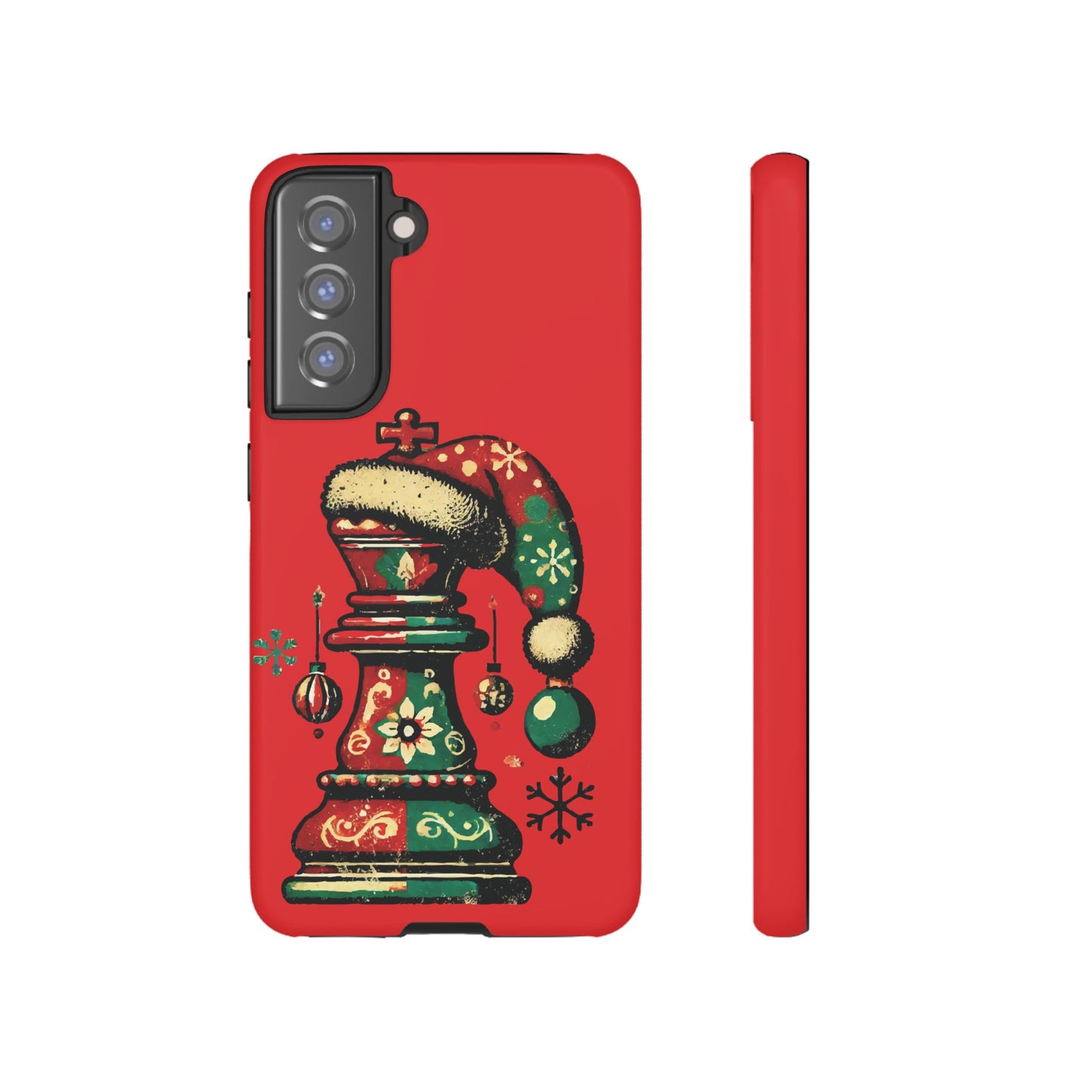 Funda Tough Case Rey Vintage – Protección y estilo navideño retro   Phone Case  24.00 Samsung-Galaxy-S21-FE-Matte