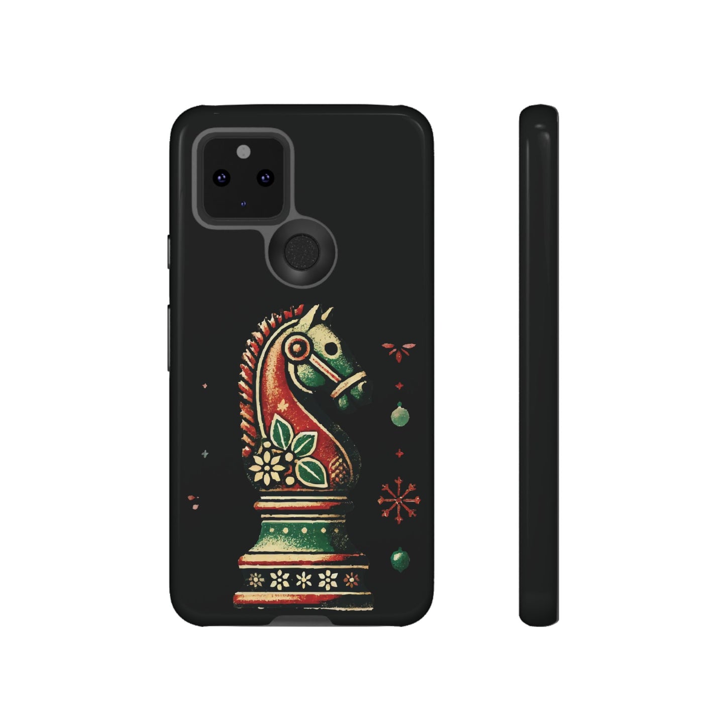 Funda Tough Case Vintage Caballo de Ajedrez – Estilo Navideño   Phone Case  24.00 Google-Pixel-5-5G-Glossy