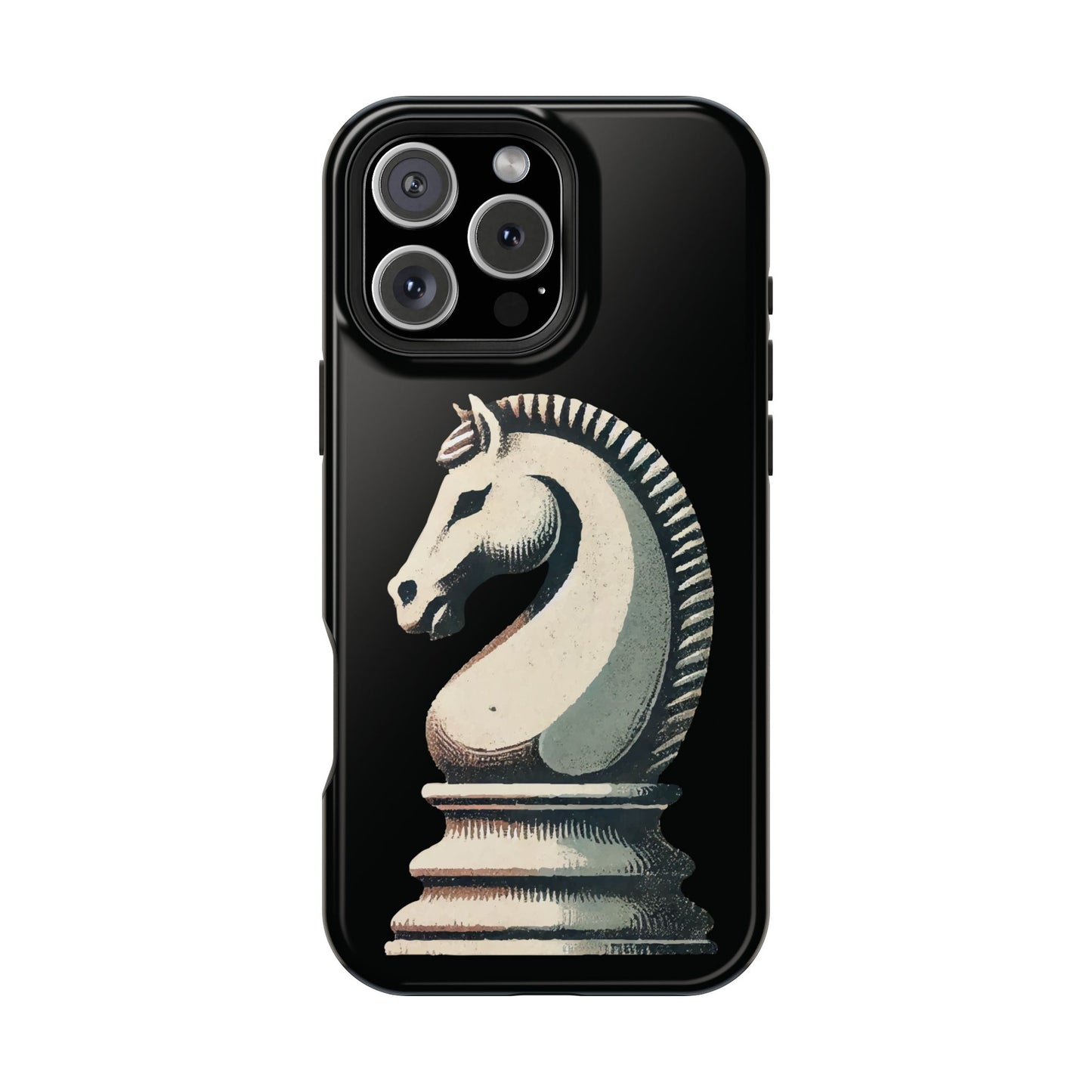 “Magnetic Tough Phone Case – Vintage Knight Design, Durable Protection”   Phone Case  27.00 iPhone-16-Pro-Max-Glossy