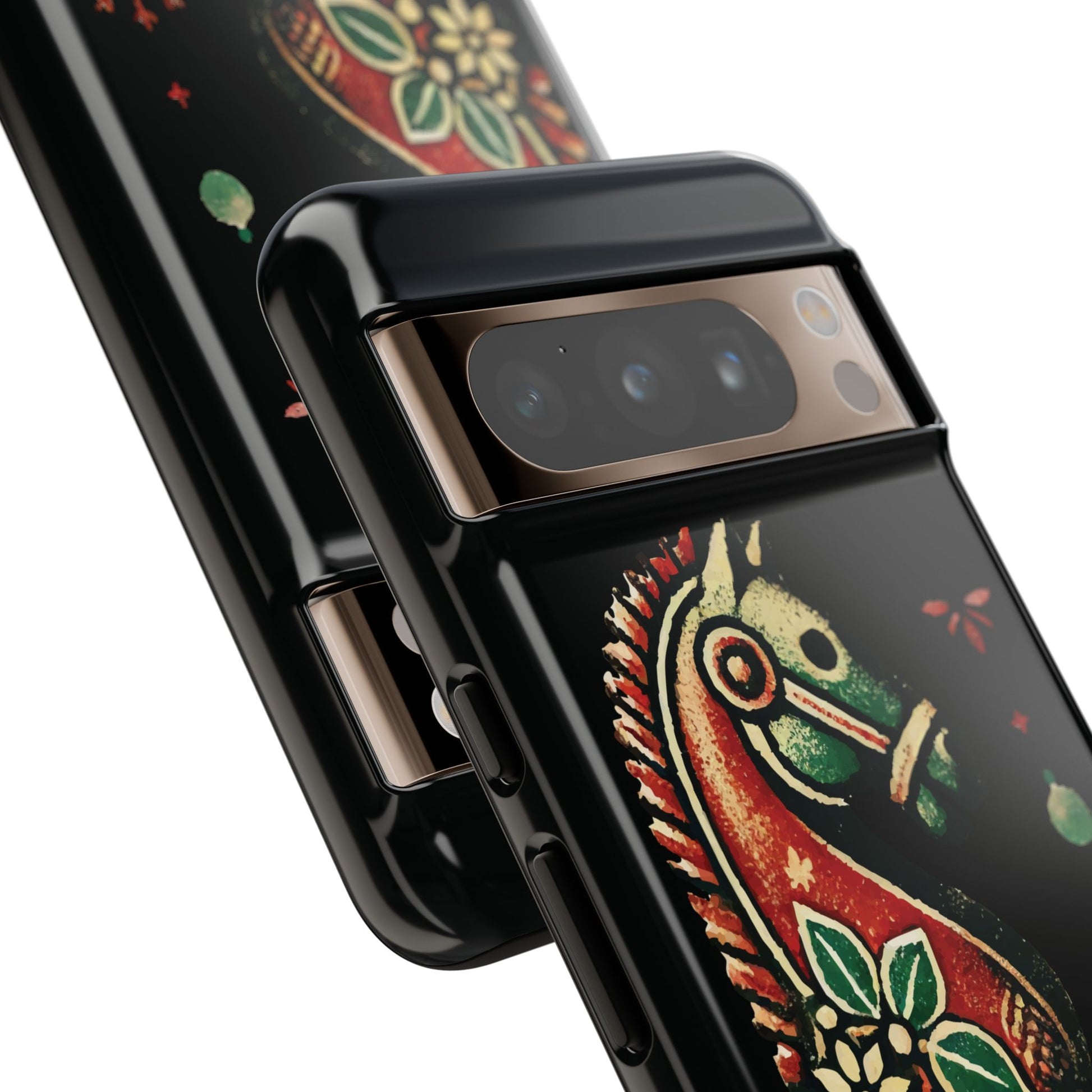 Funda Tough Case Vintage Caballo de Ajedrez – Estilo Navideño   Phone Case