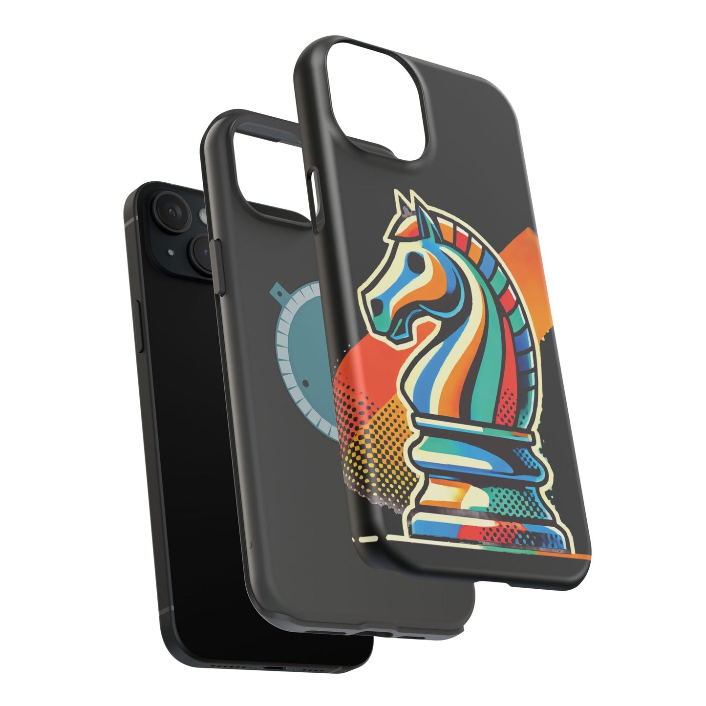 “Funda Magnética Resistente para iPhone – Diseño Pop Art con MagSafe®”   Phone Case