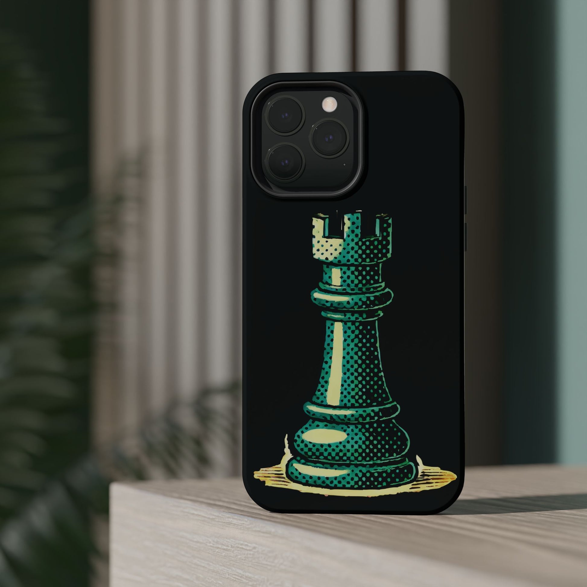 Chess Tower Pop Art Magnetic Tough Case   Phone Case