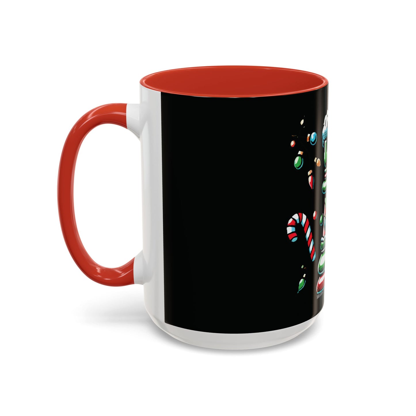 Taza de Café y Té Torre de Ajedrez Pop Art Navideña - 11 oz y 15 oz”   Mug