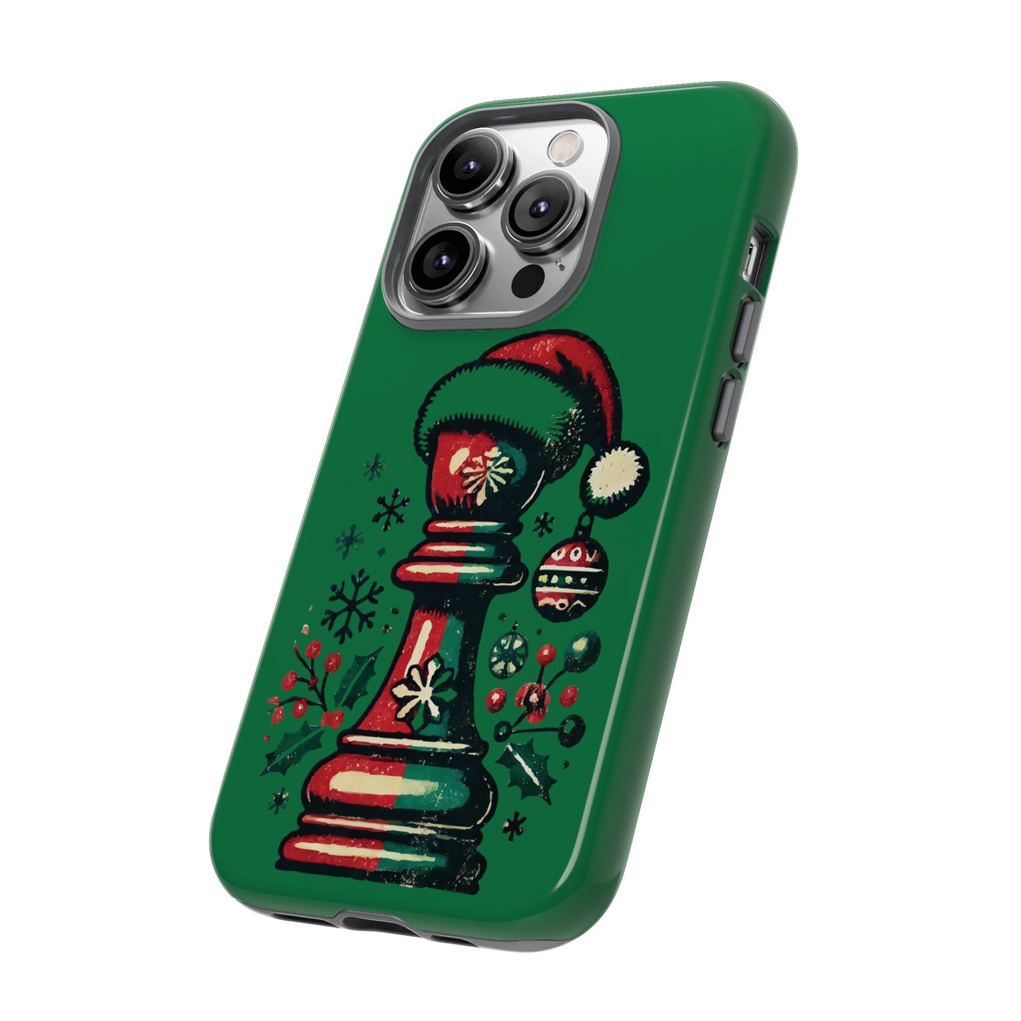 Funda Tough Case Peón Vintage Navidad - iPhone, Samsung, Google Pixel   Phone Case