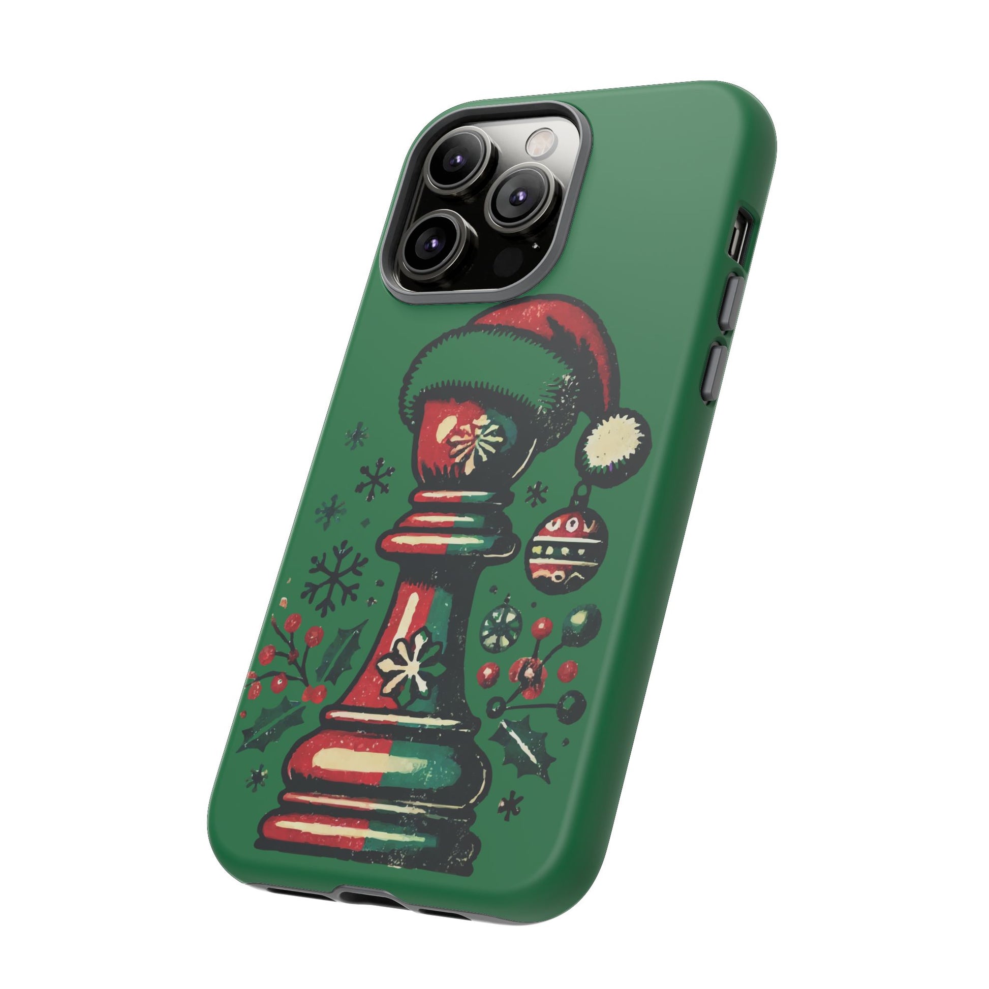 Funda Tough Case Peón Vintage Navidad - iPhone, Samsung, Google Pixel   Phone Case