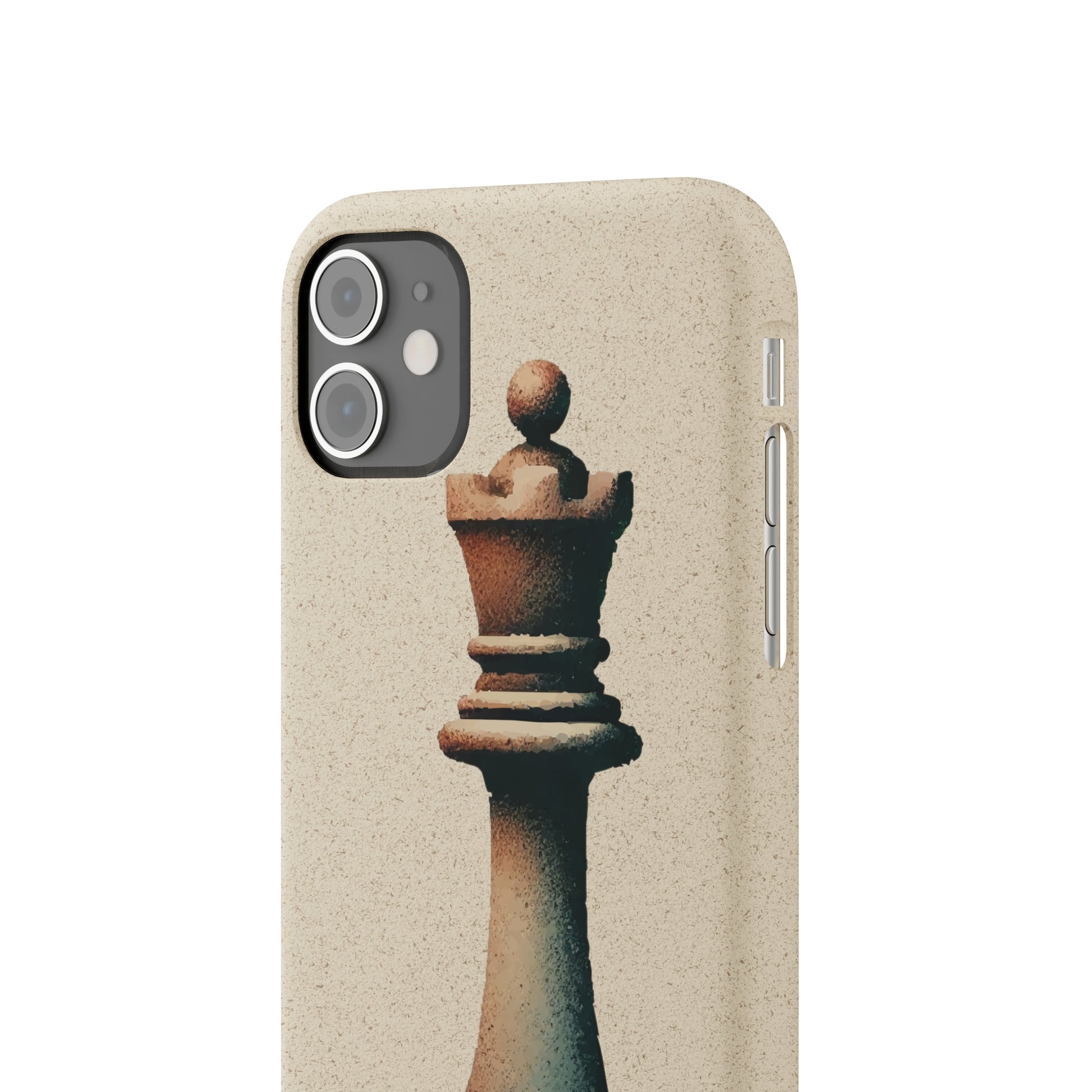 “Biodegradable Phone Case – Vintage Rook Design, Eco-Friendly Choice”   Phone Case