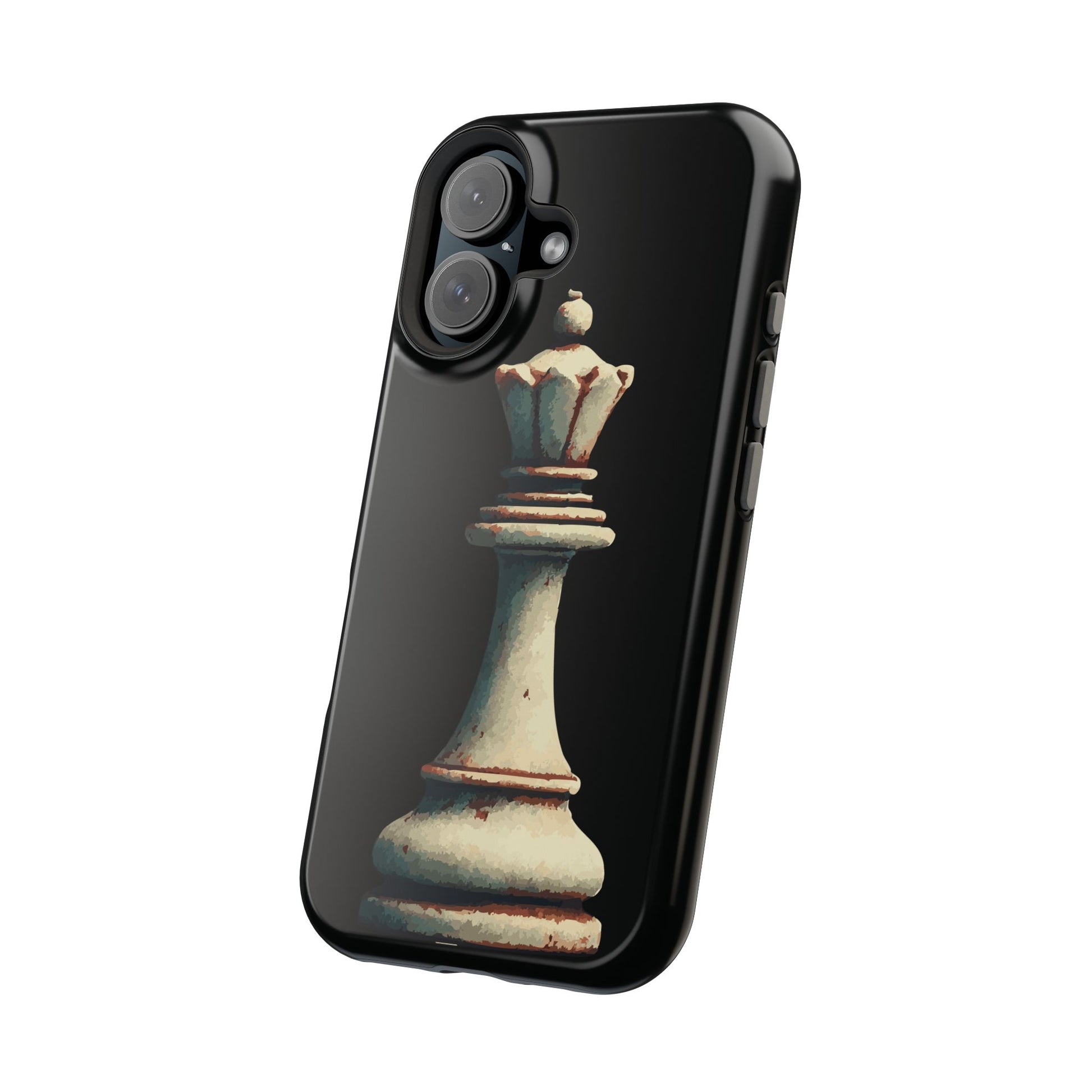 “Funda Magnética Reina de Ajedrez – Protección Robusta y Estilo Retro”   Phone Case