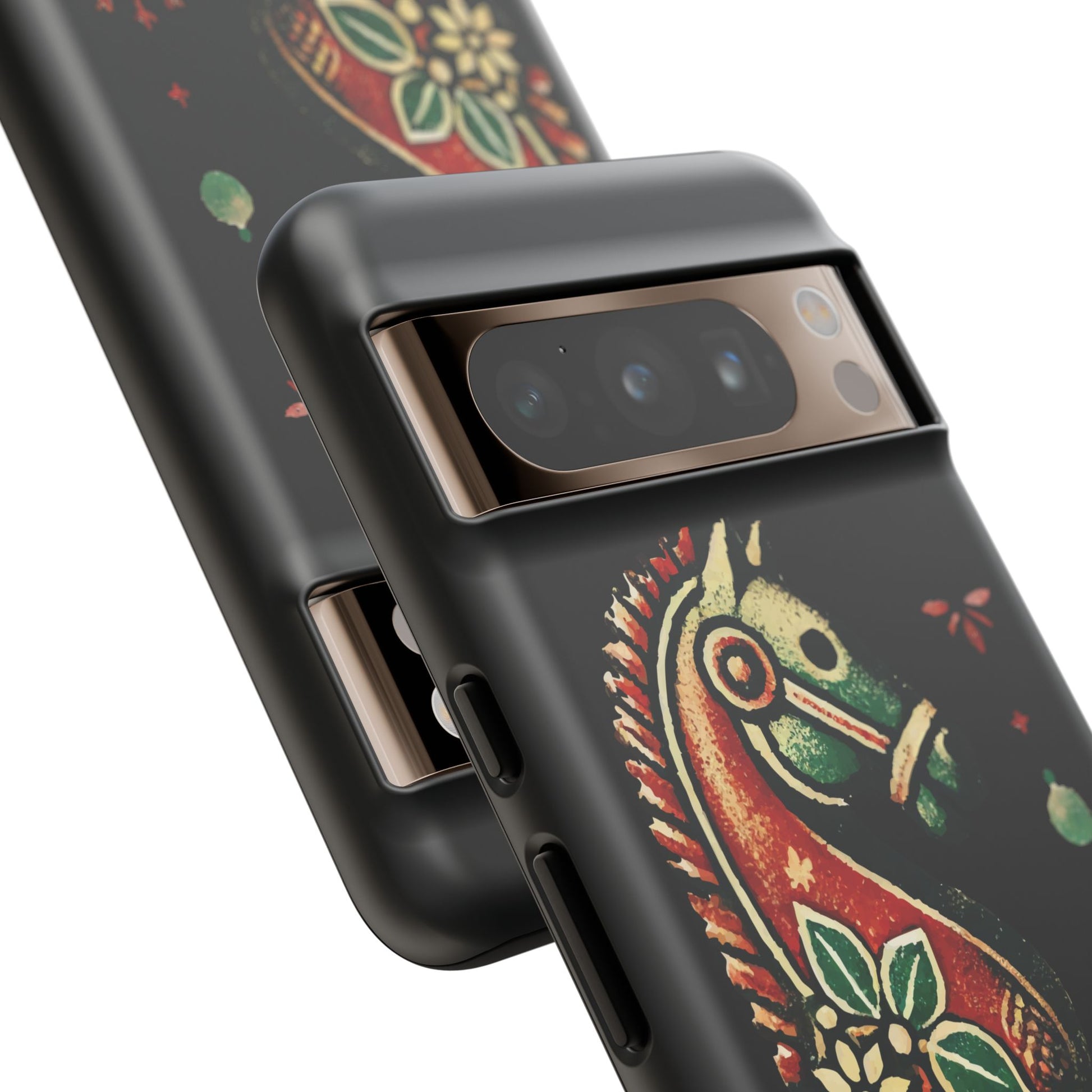 Funda Tough Case Vintage Caballo de Ajedrez – Estilo Navideño   Phone Case