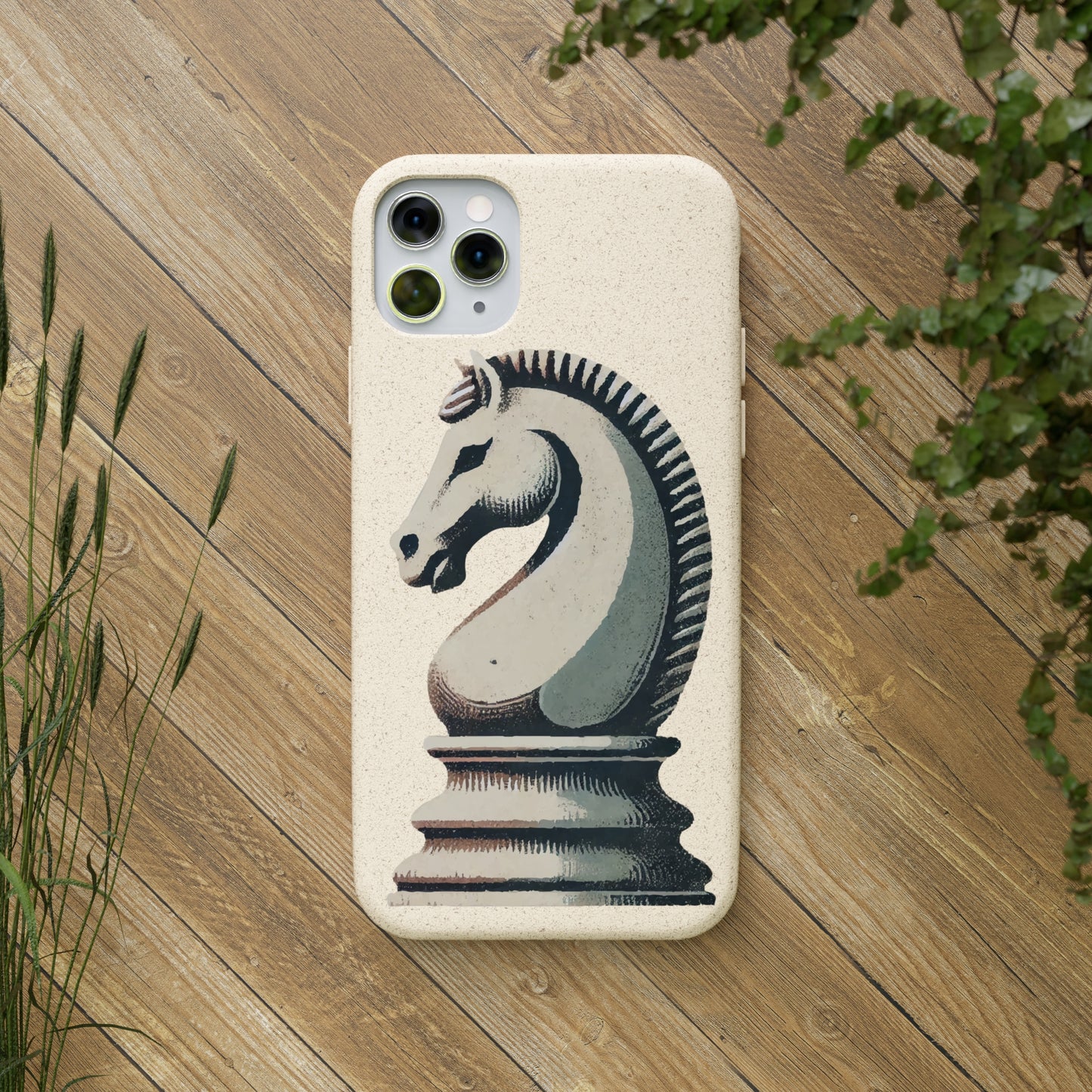 “Biodegradable Phone Case – Vintage Knight Design, Eco-Friendly Choice”   Phone Case