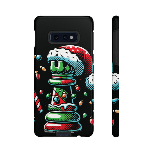 Funda Protectora Torre de Ajedrez Pop Art Navideña - Para iPhone, Samsung y Pixel   Phone Case  24.00 Samsung-Galaxy-S10E-Glossy