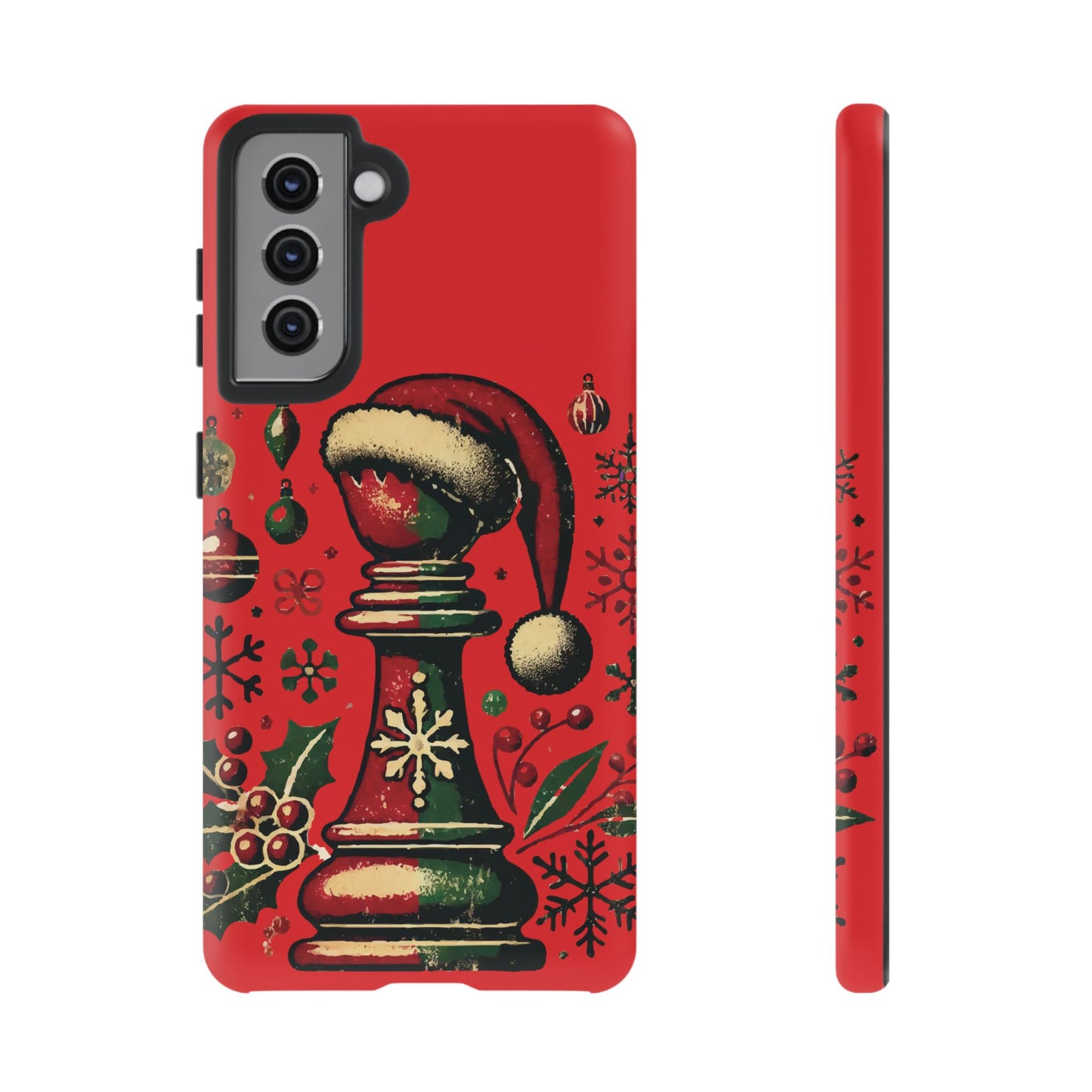 Fundas Tough para Móvil - Alfil Vintage Navideño, Doble Protección   Phone Case  24.00 Samsung-Galaxy-S21-Matte