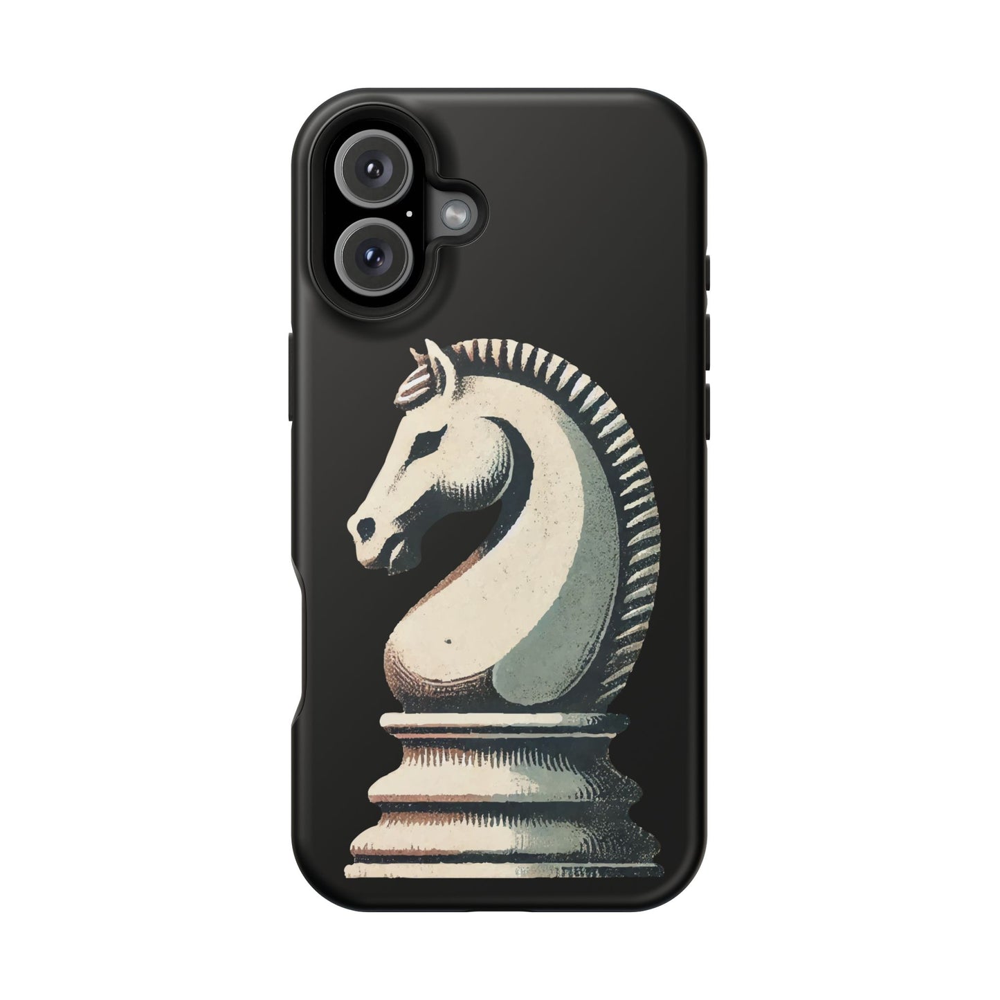 “Magnetic Tough Phone Case – Vintage Knight Design, Durable Protection”   Phone Case  27.00 iPhone-16-Plus-Matte