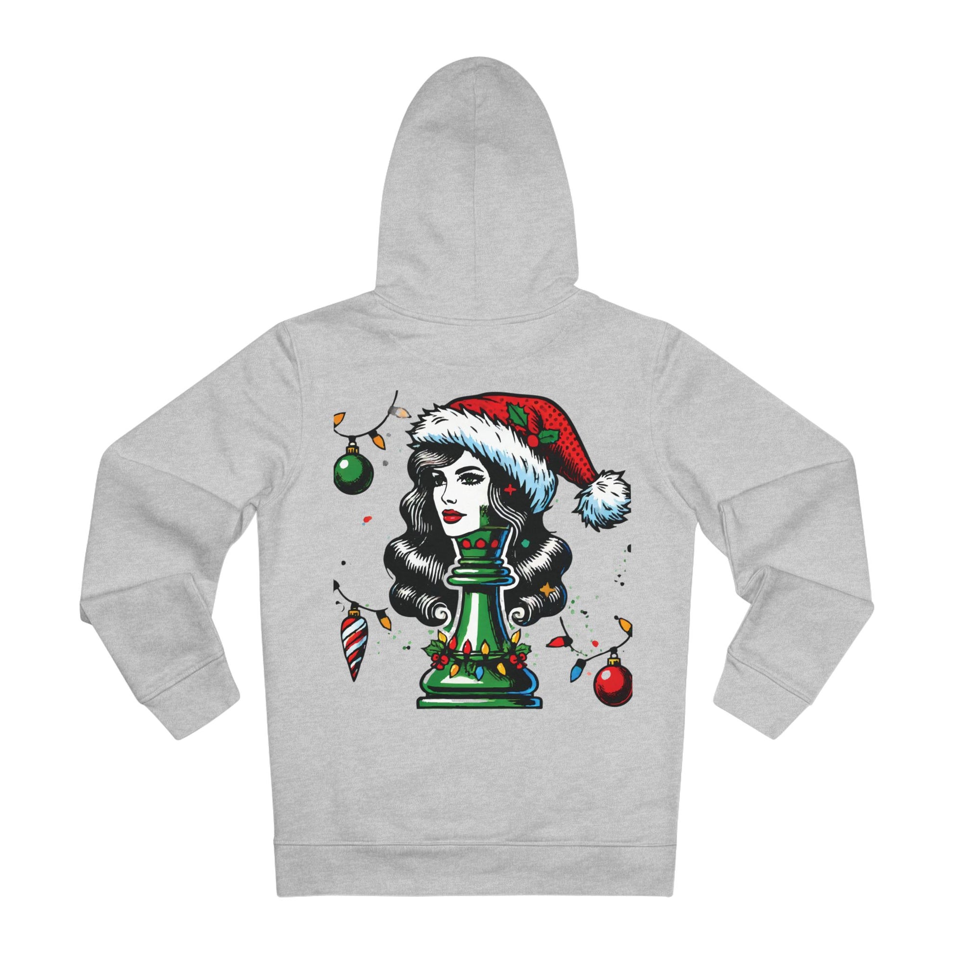 Unisex Cruiser Hoodie - Reina Pop Art Navidad, Estilo y Comodidad   Hoodie