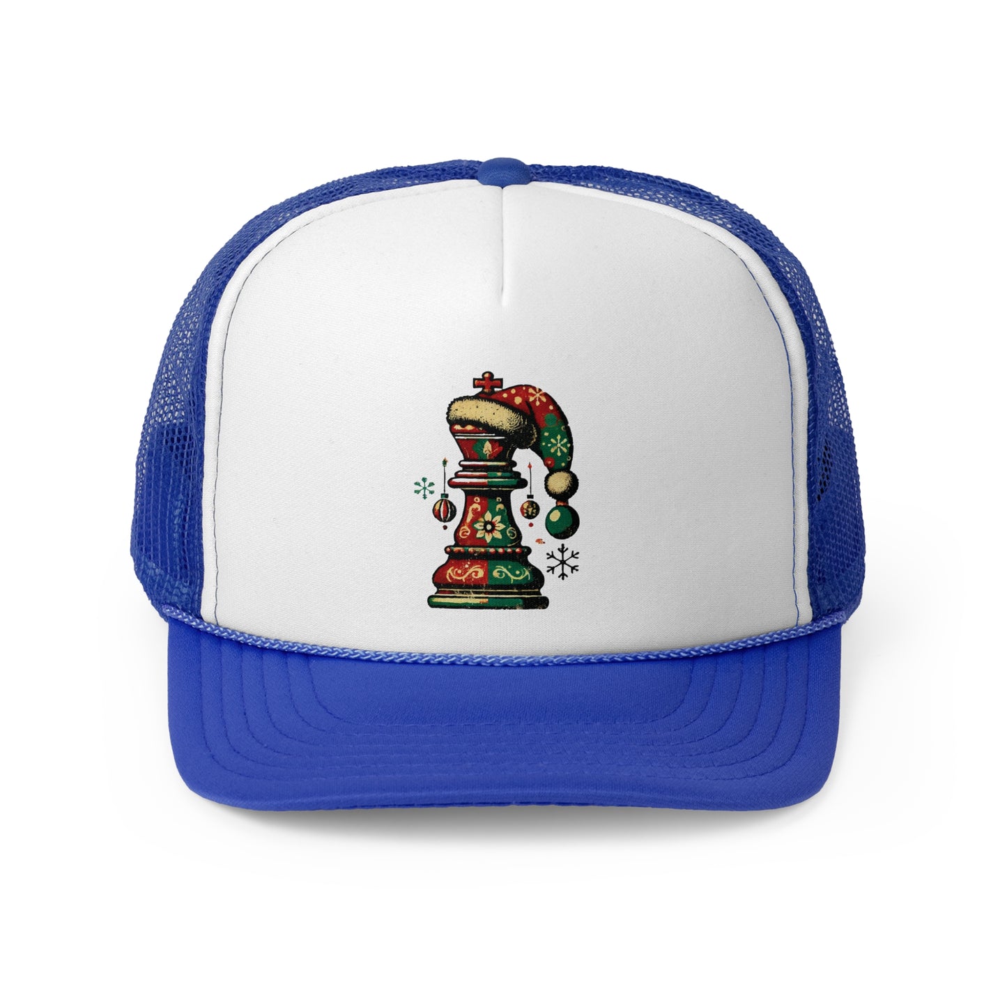 Gorra Trucker Edición Rey – Estilo Vintage Navideño   Hats  24.00 Royal-One-size