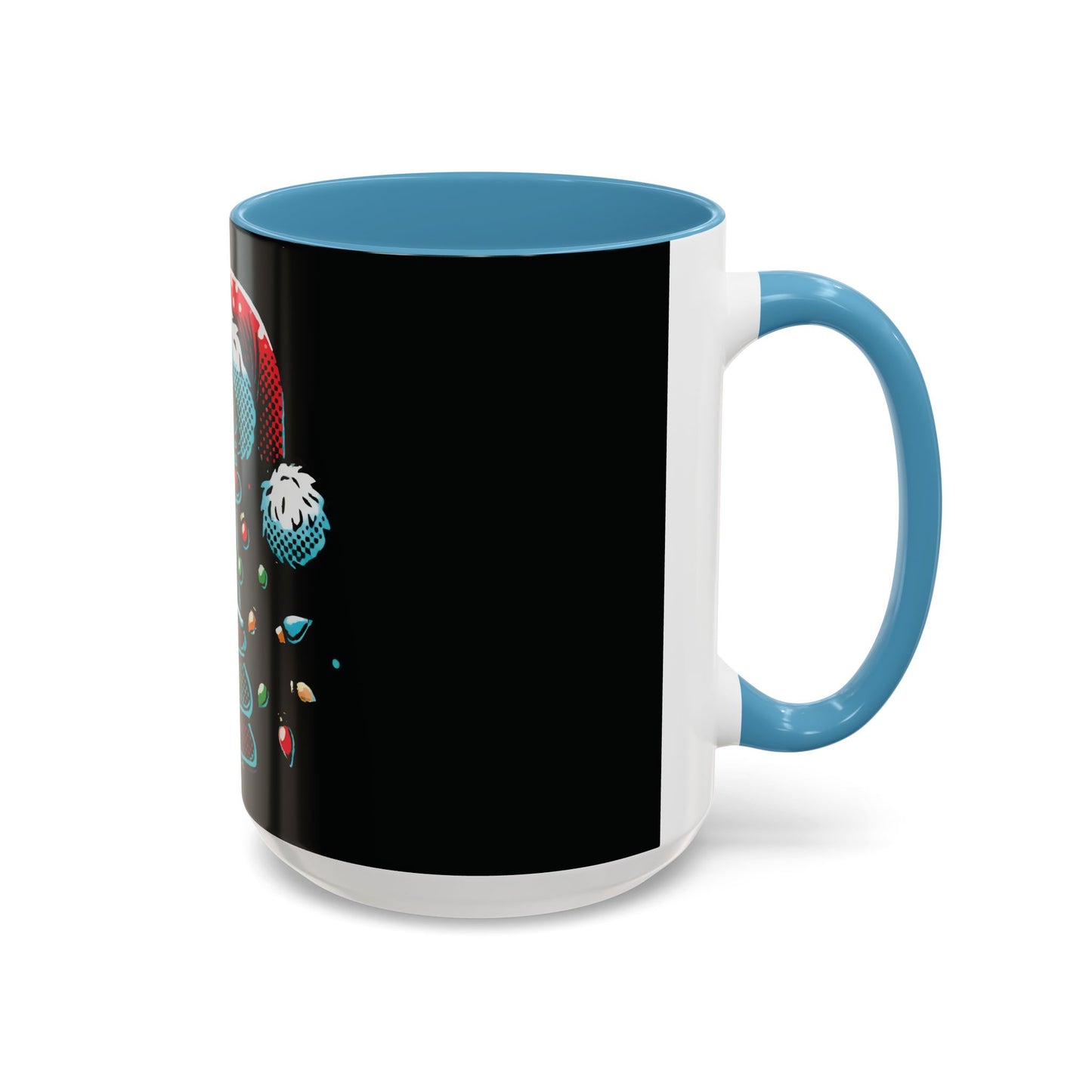 Taza de Café y Té Torre de Ajedrez Pop Art Navideña - 11 oz y 15 oz”   Mug