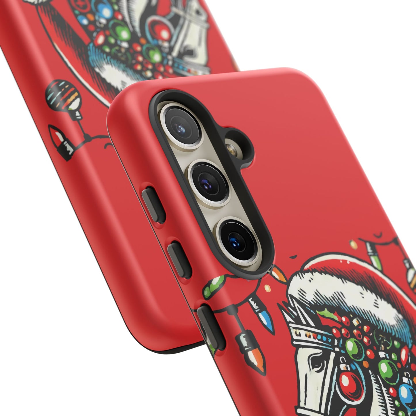 Funda Tough Navidad - Caballo Ajedrez Pop Art para iPhone, Samsung y Pixel   Phone Case