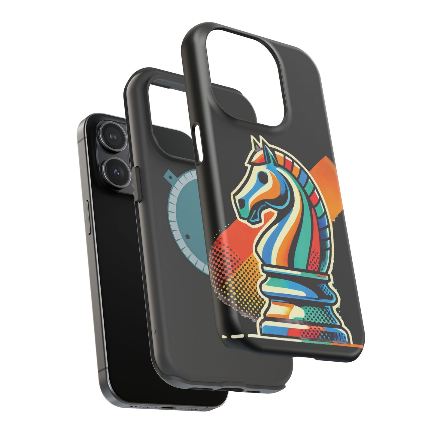 “Funda Magnética Resistente para iPhone – Diseño Pop Art con MagSafe®”   Phone Case