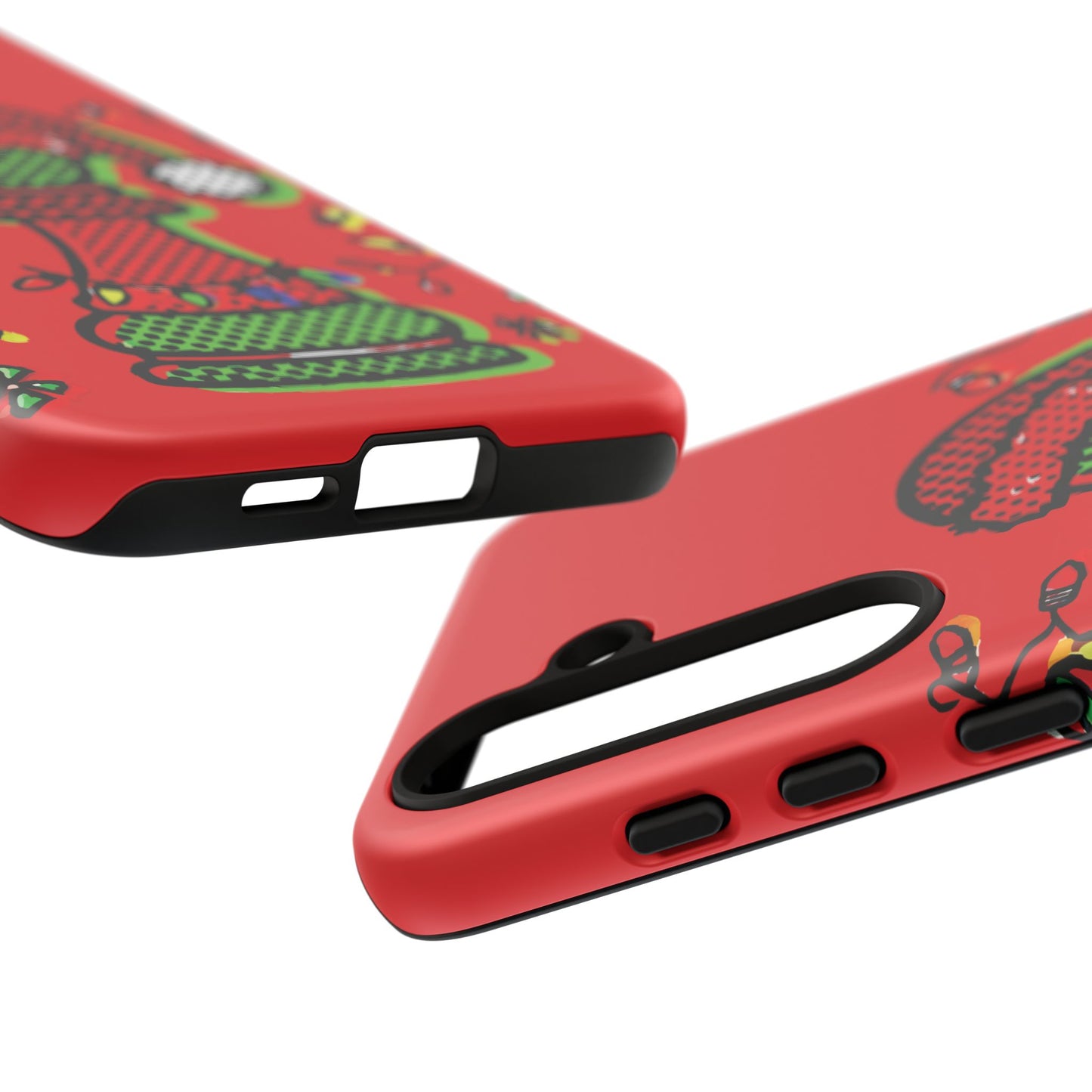 Funda Tough Peón de Ajedrez Navideño Pop Art – iPhone, Samsung y Pixel   Phone Case