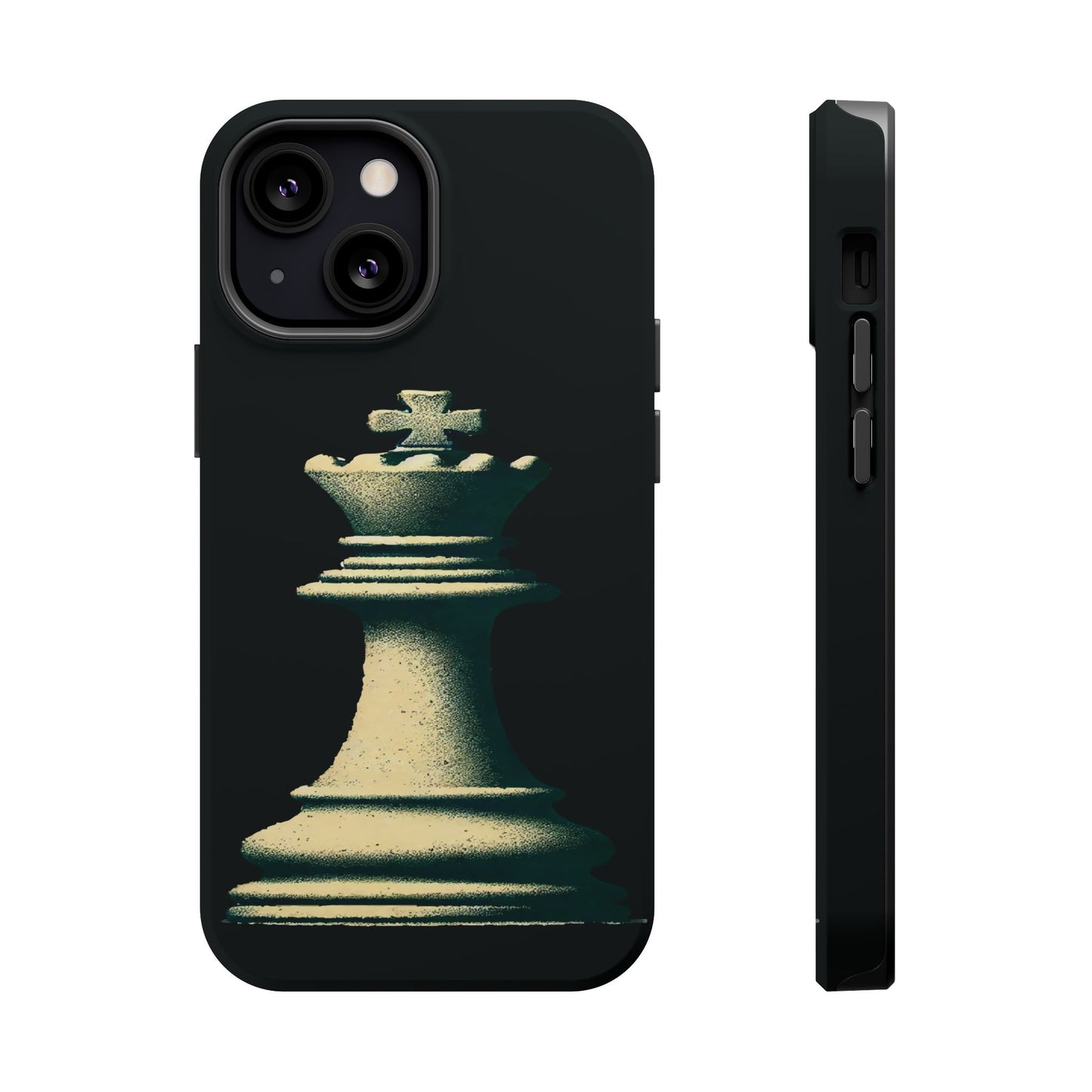 “Funda Magnética Rey de Ajedrez – Protección Robusta y Estilo Vintage”   Phone Case  24.00 iPhone-13-Mini-Matte