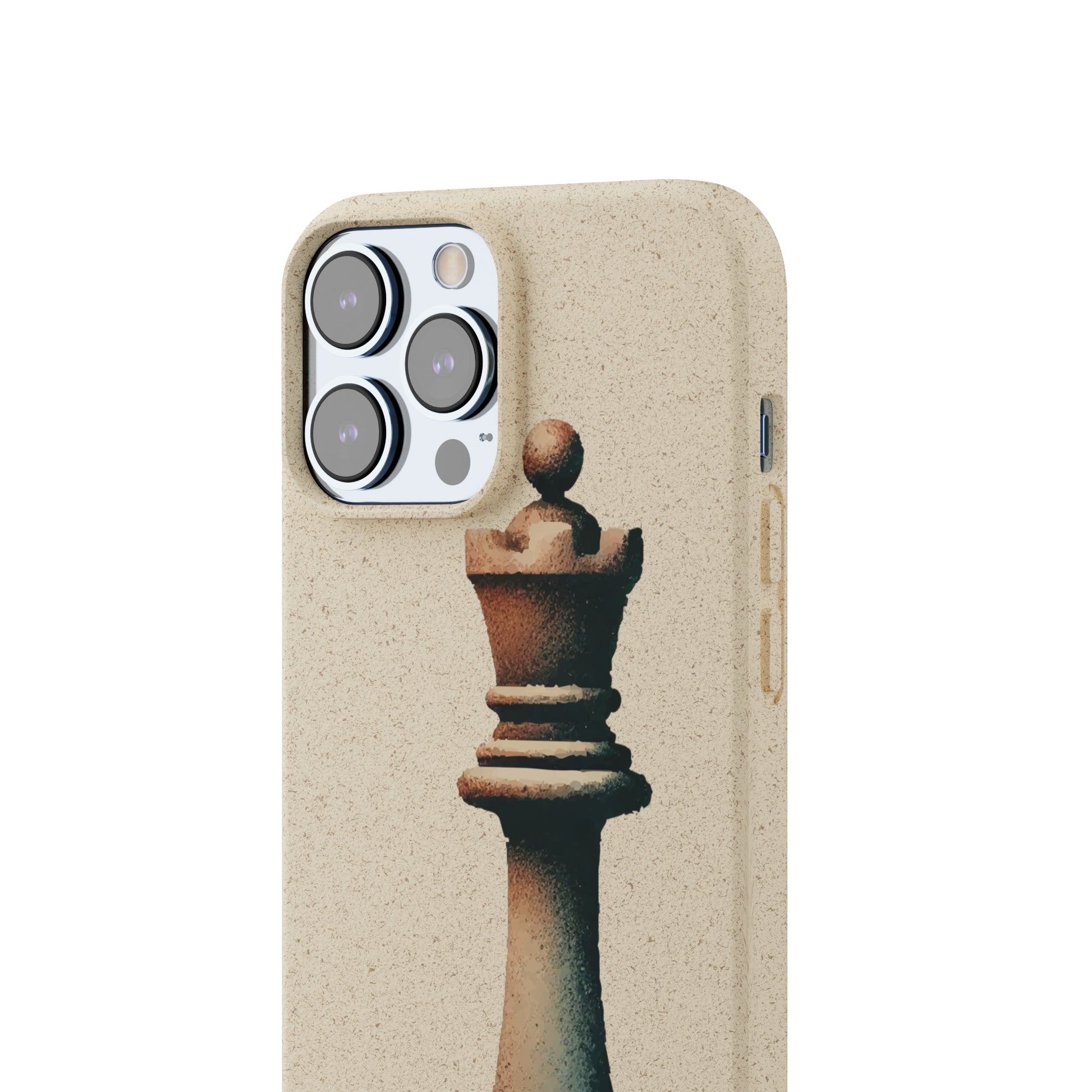 “Biodegradable Phone Case – Vintage Rook Design, Eco-Friendly Choice”   Phone Case