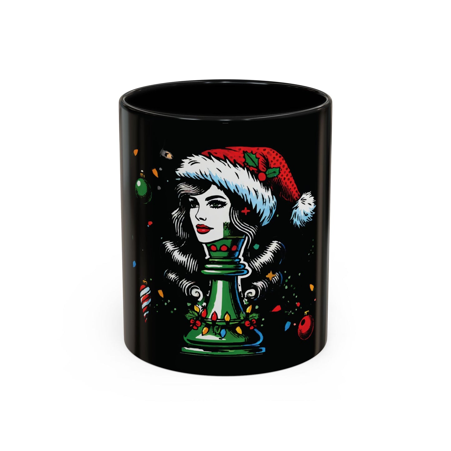 Taza de Café con Detalles - Cerámica Premium en 11oz y 15oz   Mug  15.00 11oz-Black