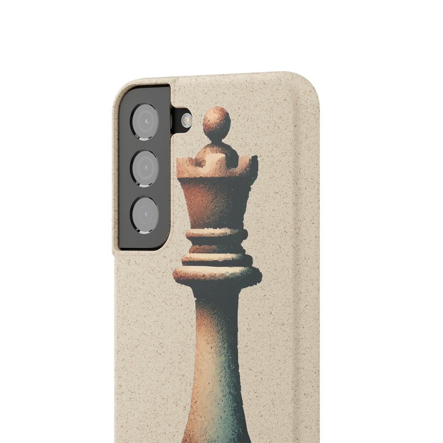 “Biodegradable Phone Case – Vintage Rook Design, Eco-Friendly Choice”   Phone Case