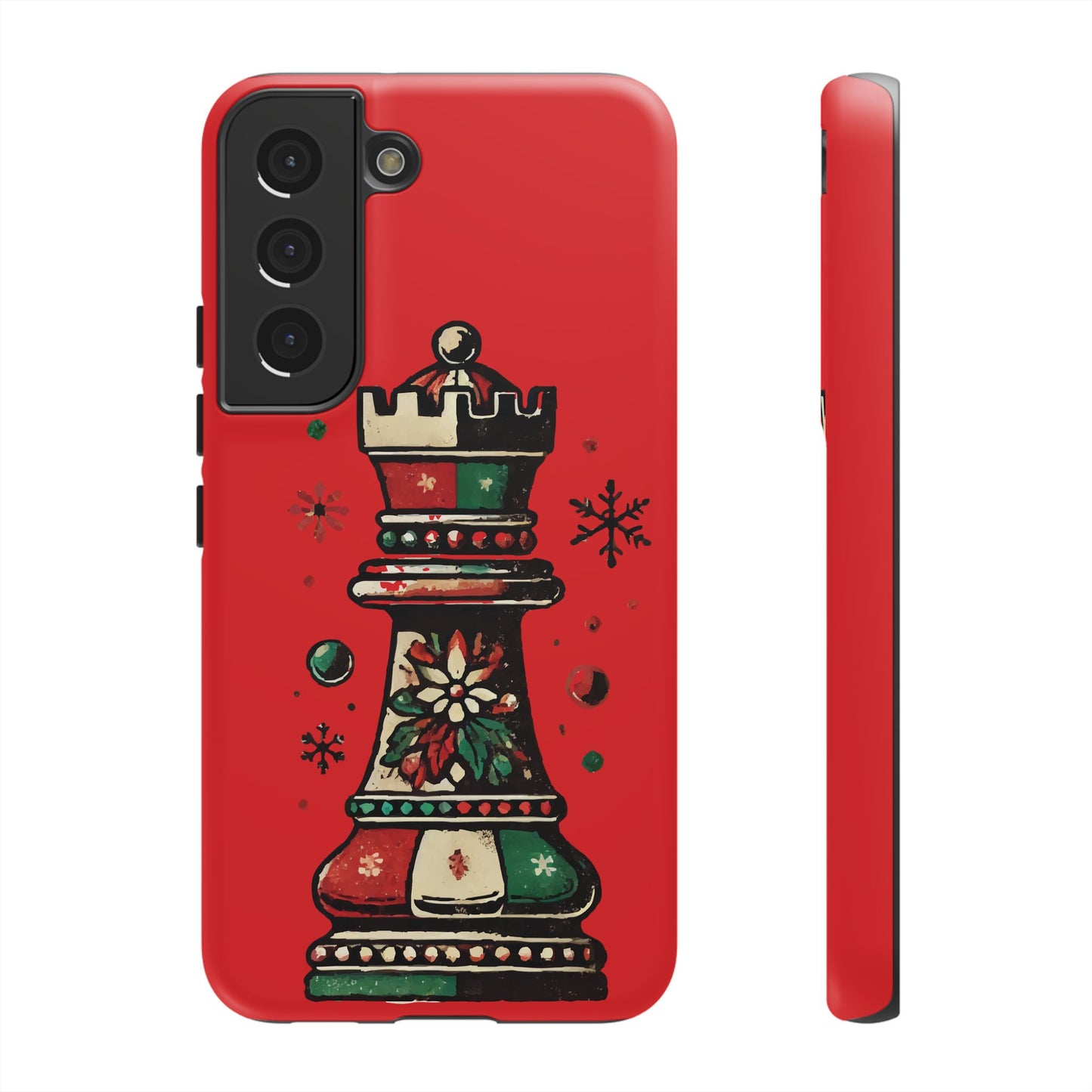 Funda Protectora para Móvil con Diseño de Torre de Ajedrez Vintage Navideño   Phone Case  24.00 Samsung-Galaxy-S22-Matte