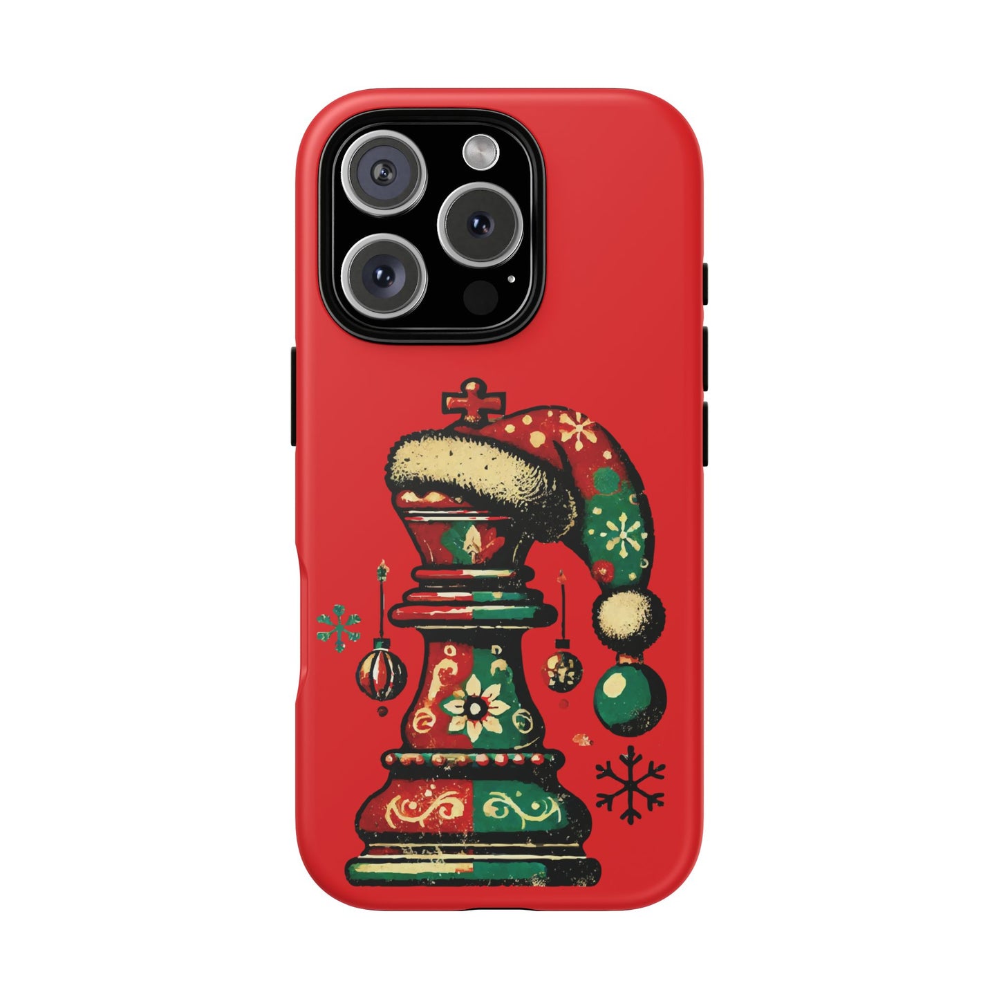 Funda Tough Case Rey Vintage – Protección y estilo navideño retro   Phone Case  24.00 iPhone-16-Pro-Matte