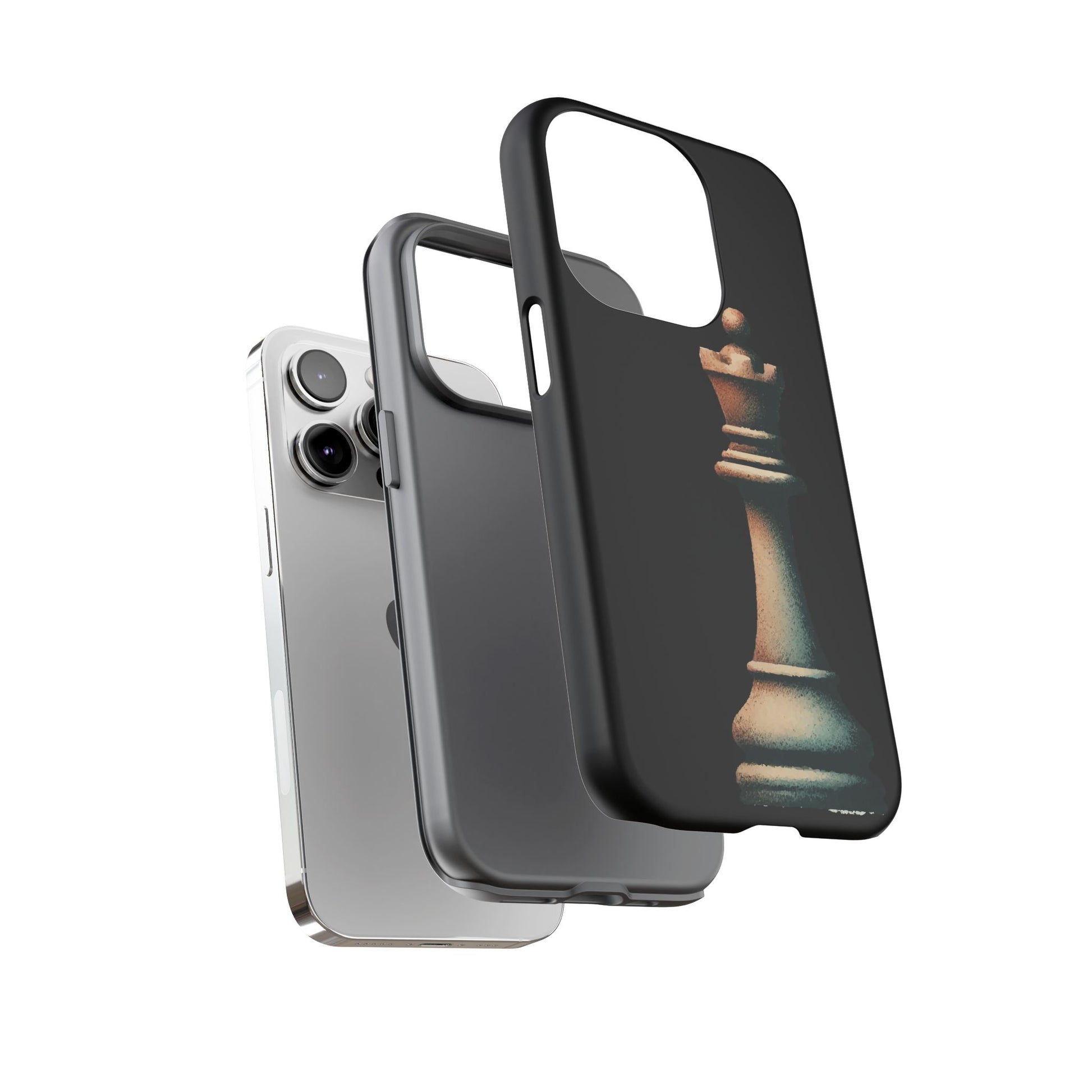 “Tough Phone Case – Vintage Rook Design, Dual-Layer Protection”   Phone Case