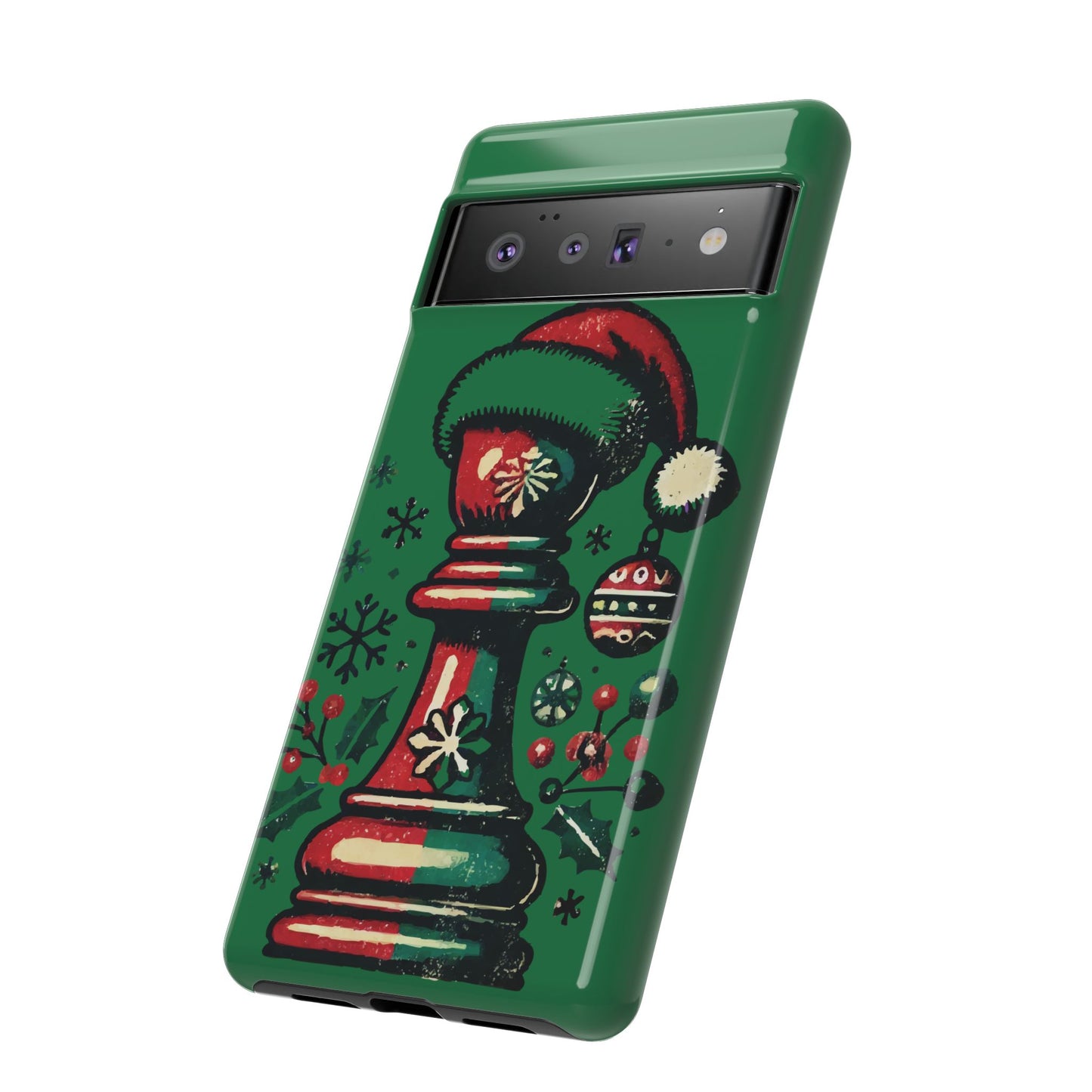 Funda Tough Case Peón Vintage Navidad - iPhone, Samsung, Google Pixel   Phone Case