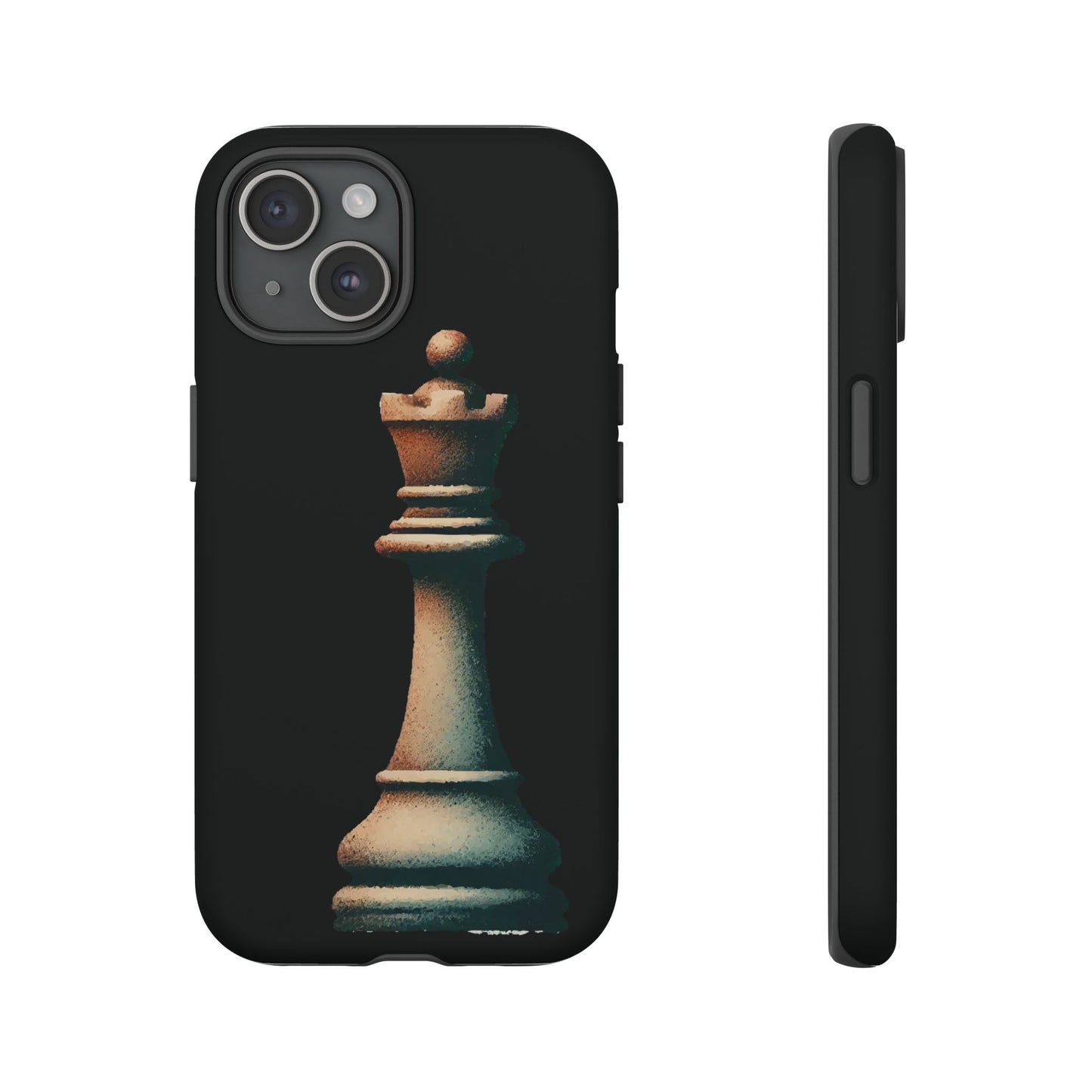 “Tough Phone Case – Vintage Rook Design, Dual-Layer Protection”   Phone Case  27.00 iPhone-15-Matte