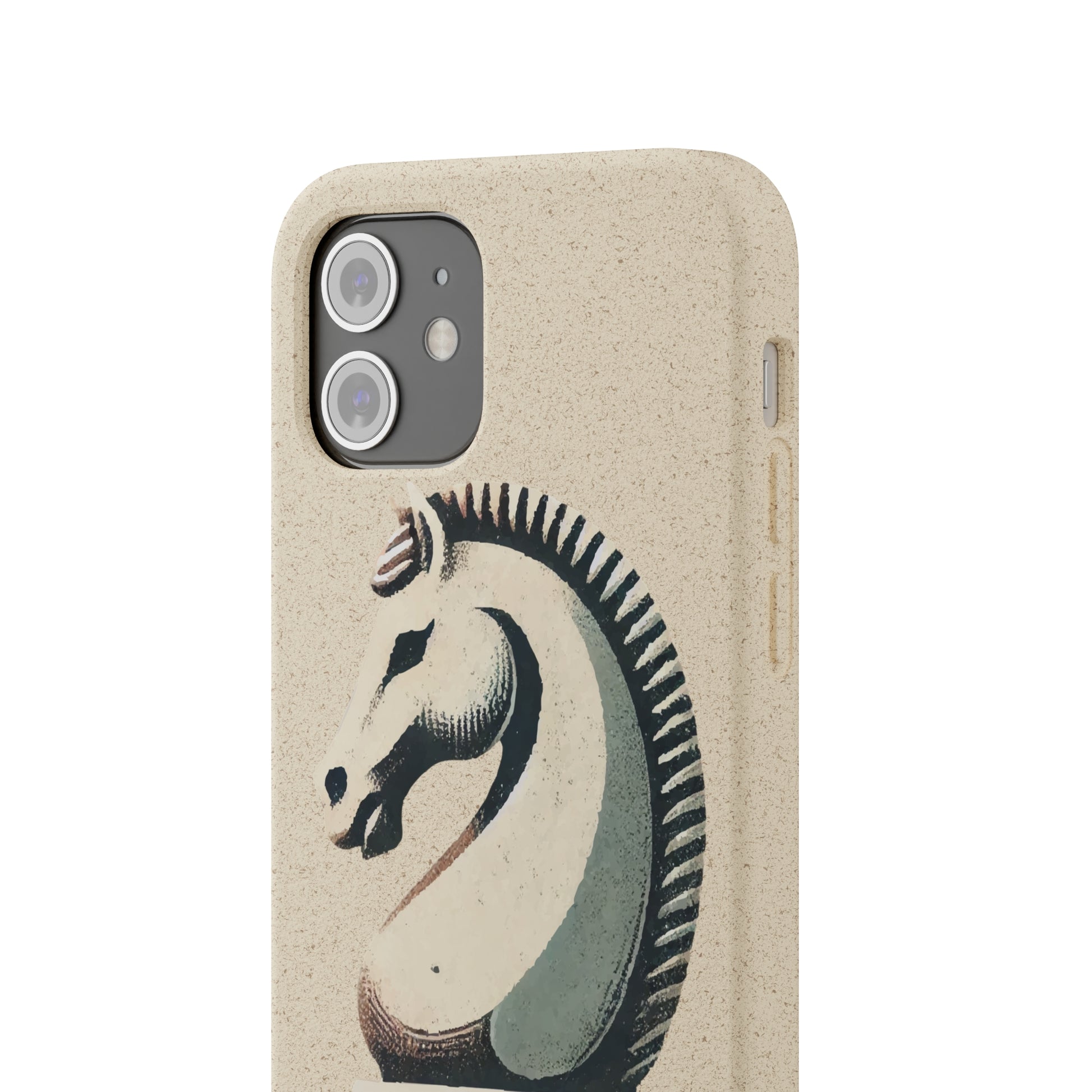 “Biodegradable Phone Case – Vintage Knight Design, Eco-Friendly Choice”   Phone Case