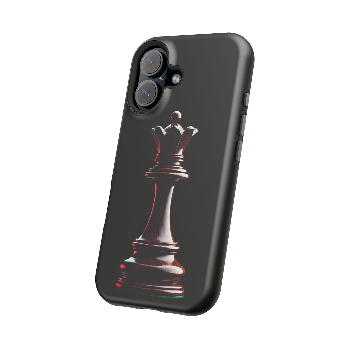 Funda Magnética para iPhone con Diseño Hiperrealista de Reina de Ajedrez