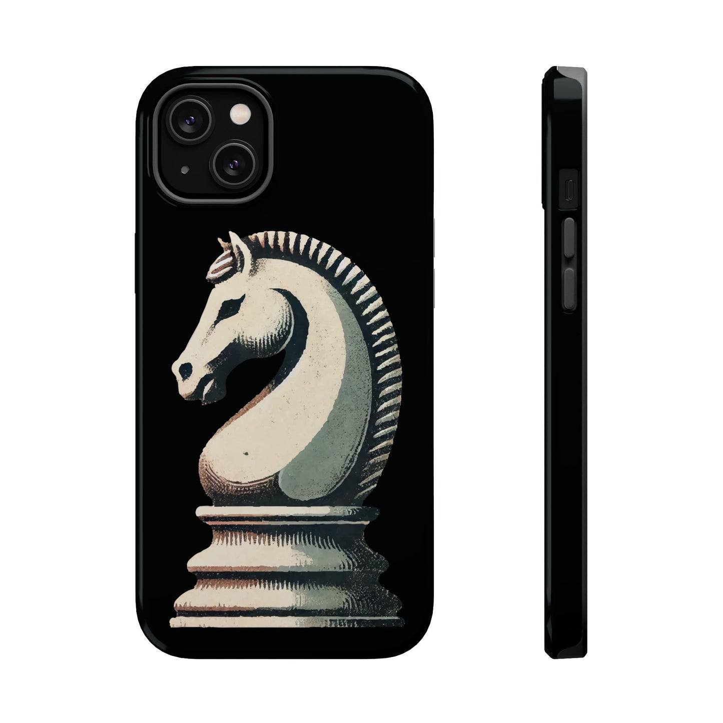 “Magnetic Tough Phone Case – Vintage Knight Design, Durable Protection”   Phone Case  27.00 iPhone-14-Plus-Glossy