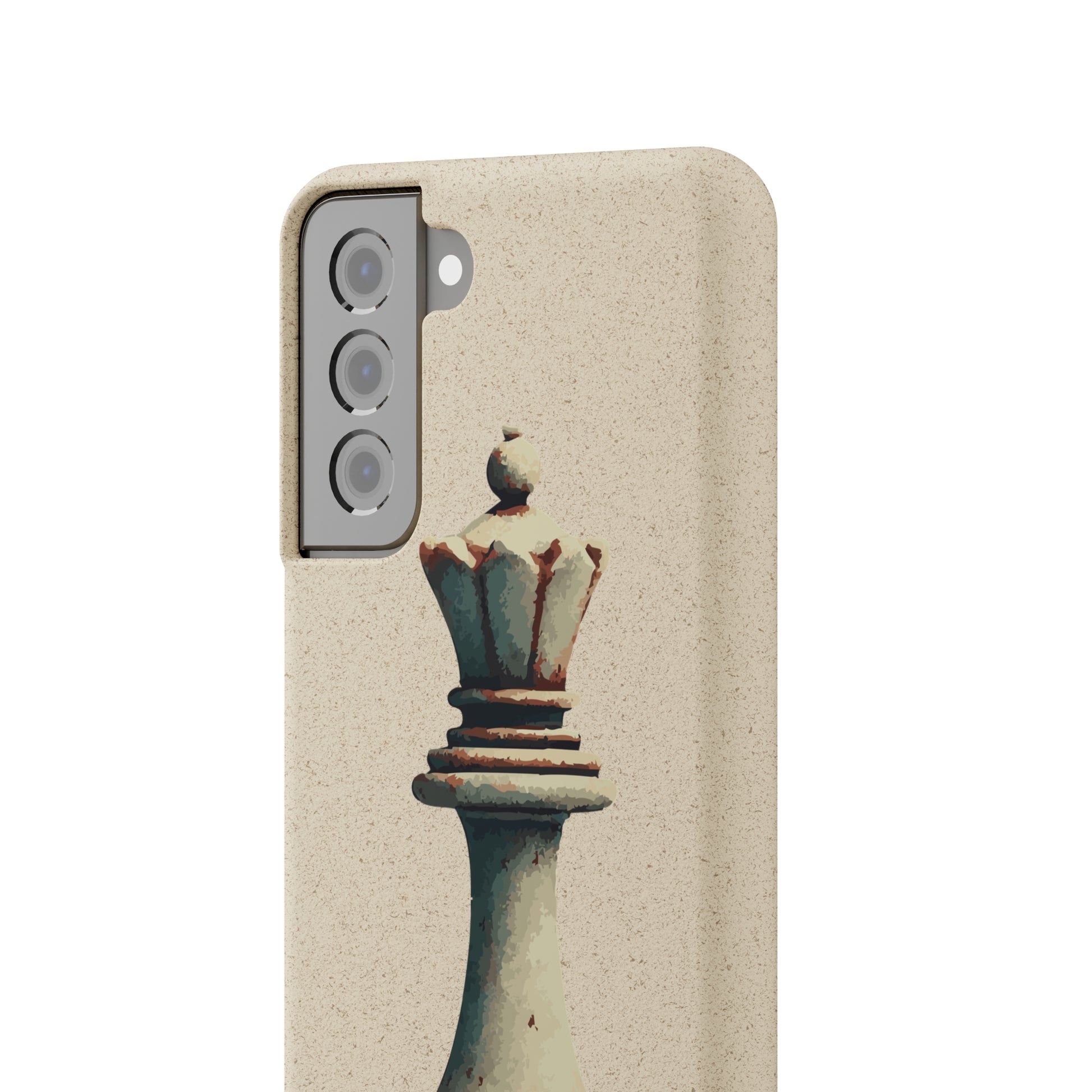 “Funda Biodegradable Reina de Ajedrez – Estilo Retro y Sostenible”   Phone Case