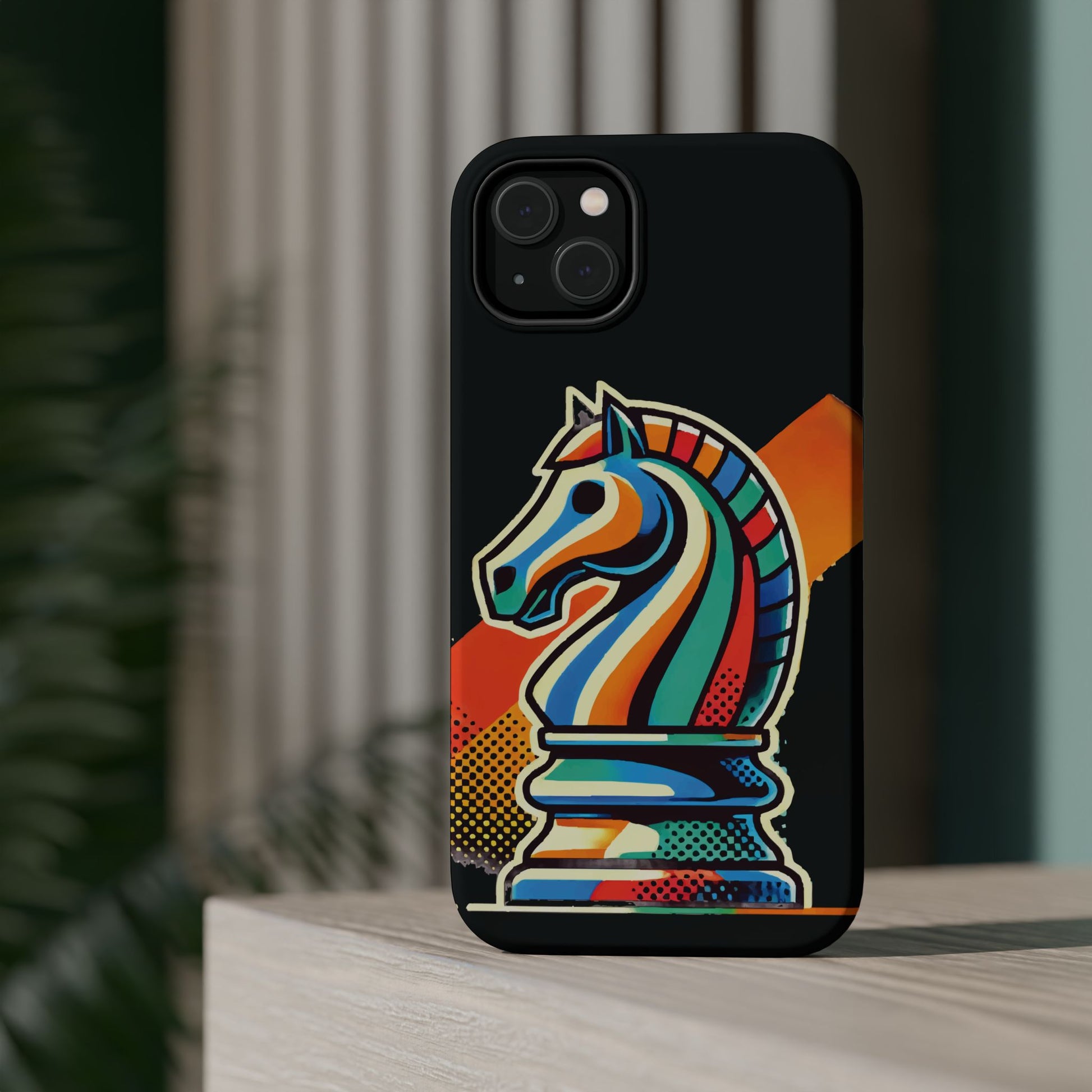 “Funda Magnética Resistente para iPhone – Diseño Pop Art con MagSafe®”   Phone Case