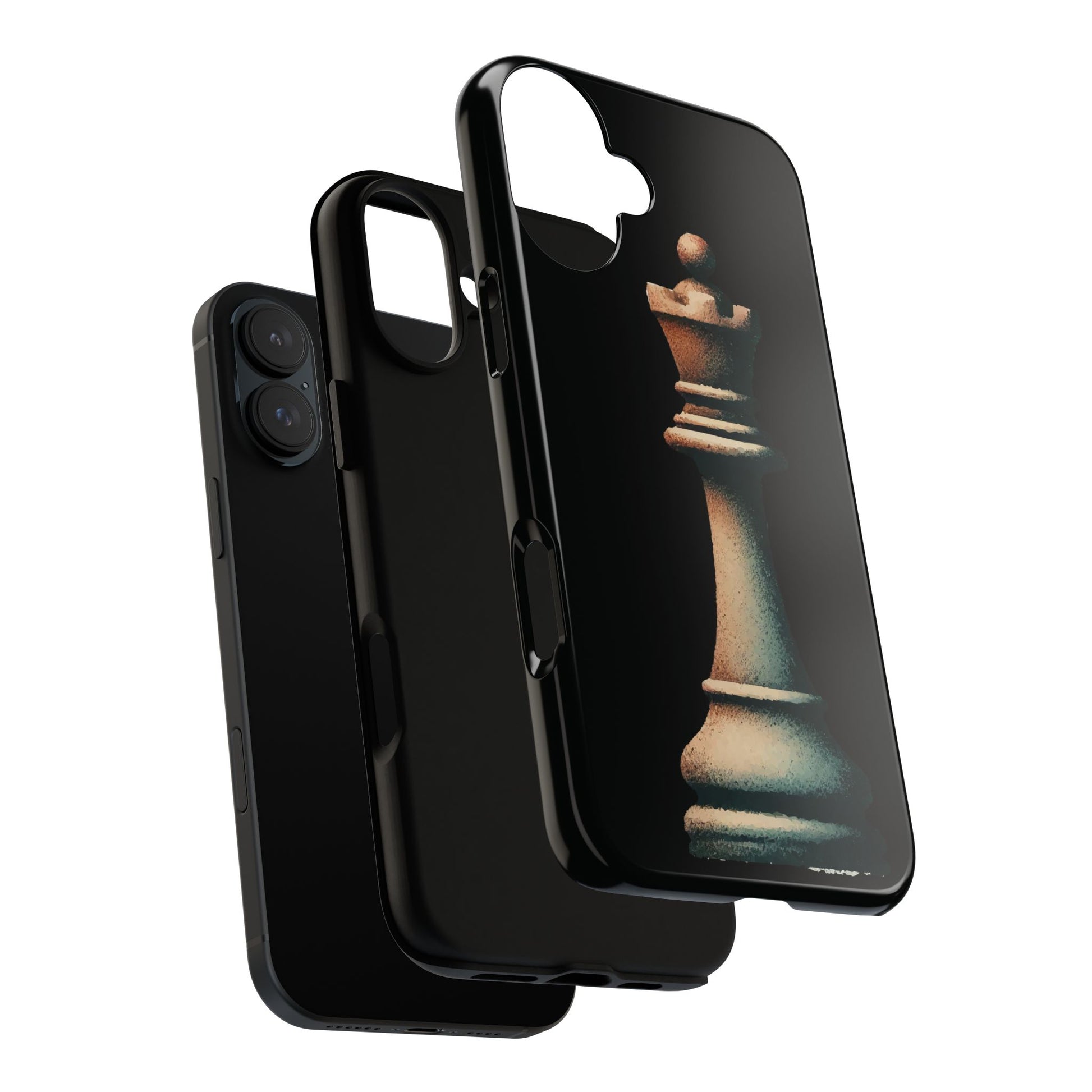 “Tough Phone Case – Vintage Rook Design, Dual-Layer Protection”   Phone Case